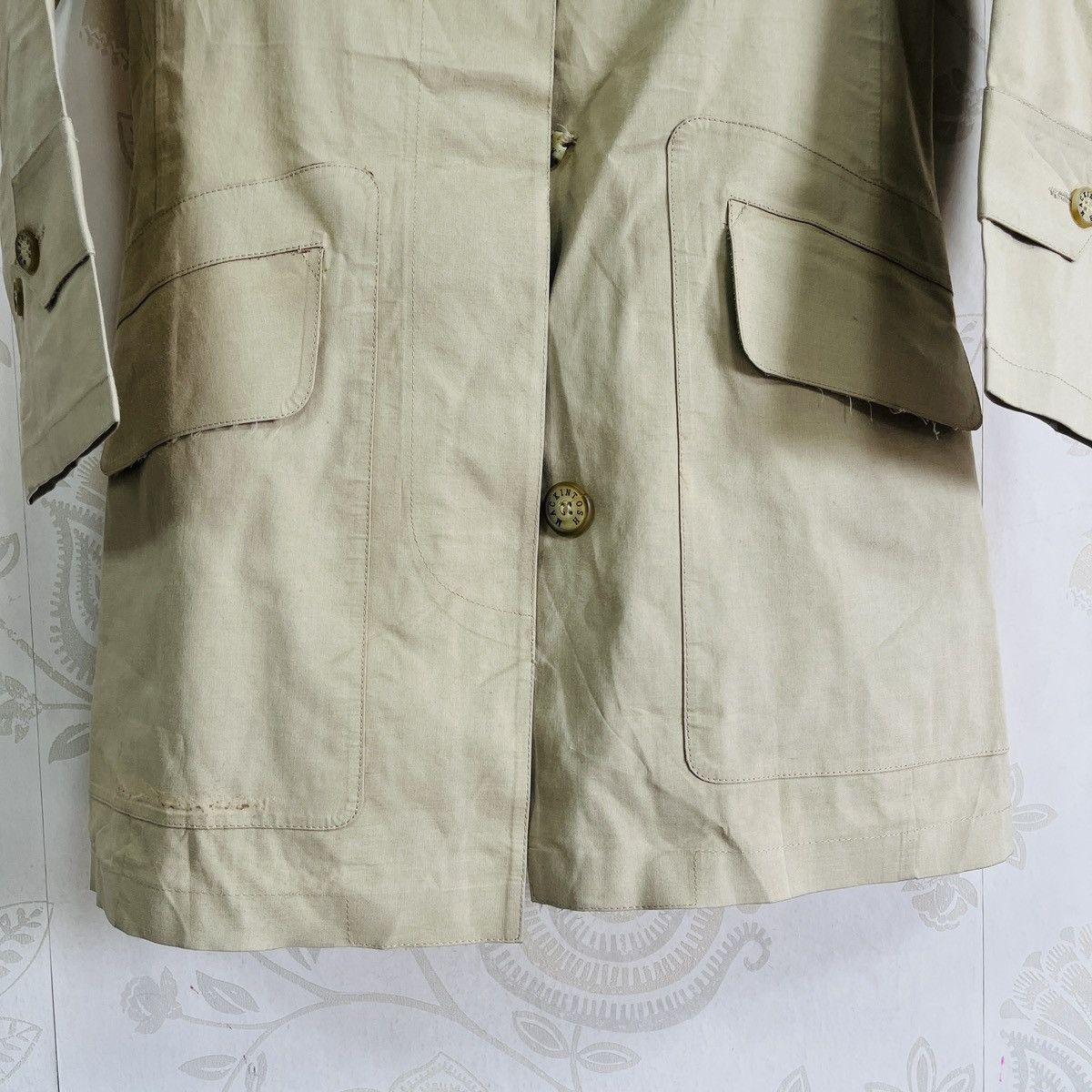 Mackintosh Mackintosh Trench Coat Made In Scotland Handmade Jacket Size US S / EU 44-46 / 1 - 9 Thumbnail