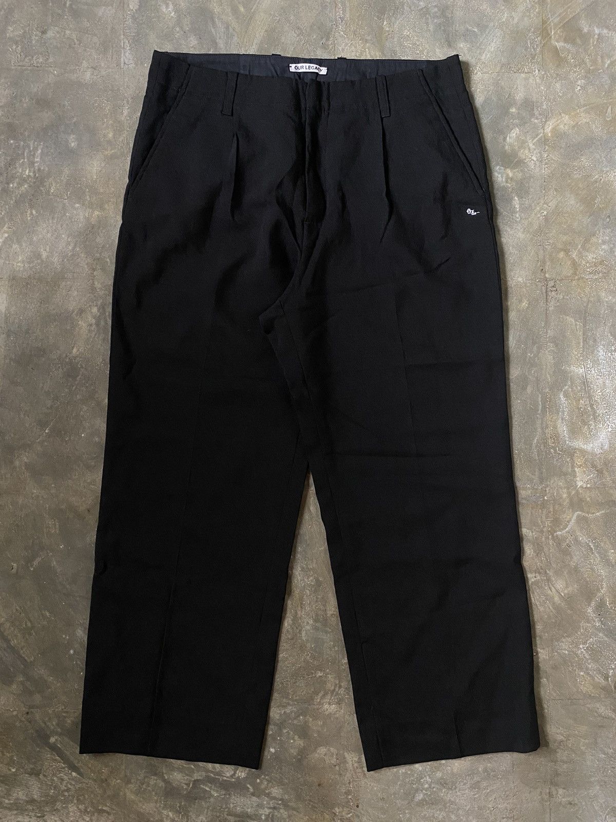 Our Legacy Our Legacy Borrowed Chino - Black Voile | Grailed