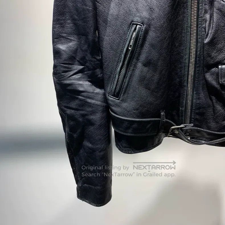 Balenciaga Balenciaga Lapelled Leather Jacket Size US S / EU 44-46 / 1 - 5 Thumbnail