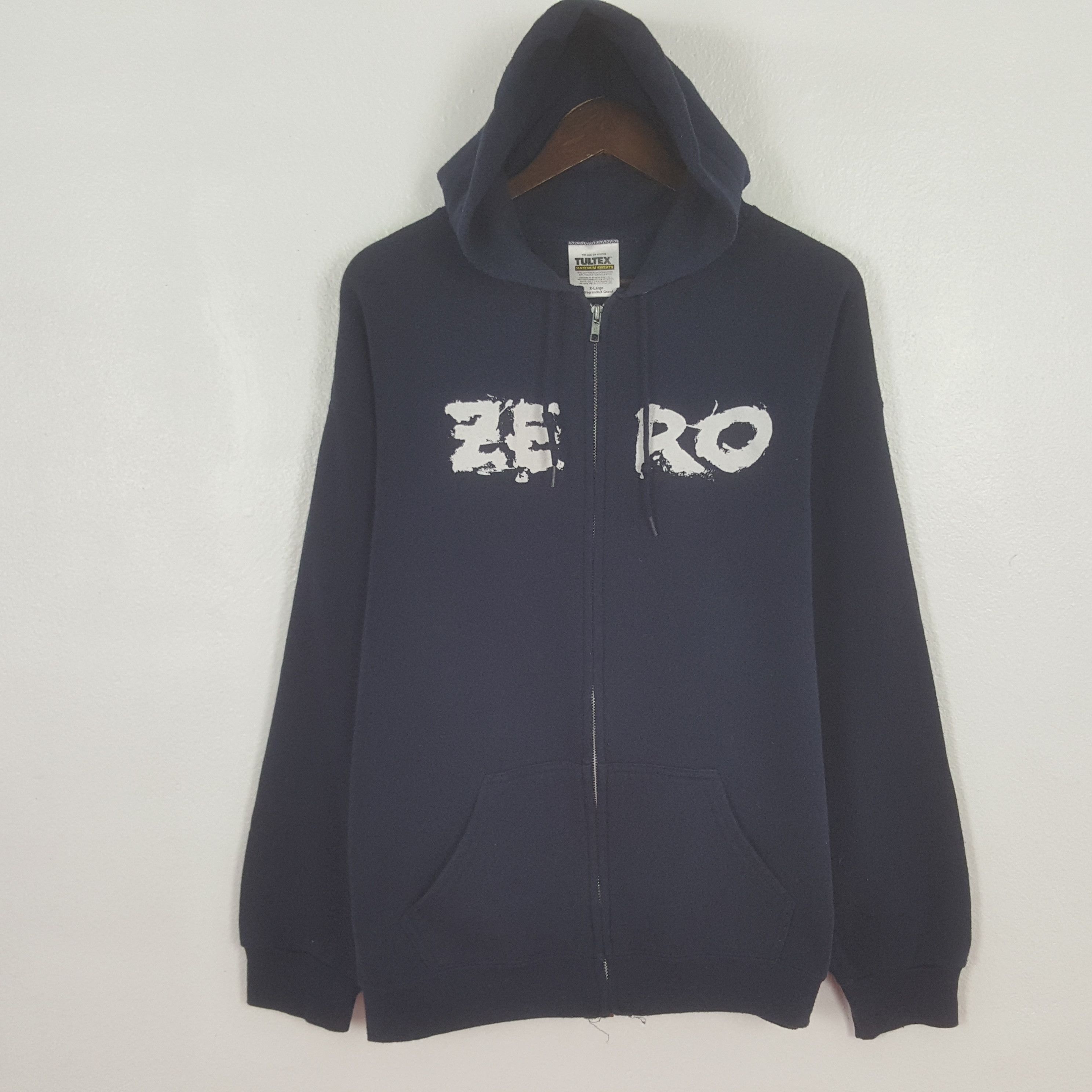 Other Vintage Zero Zipper Jacket Hoodie Size US L / EU 52-54 / 3 - 1 Thumbnail