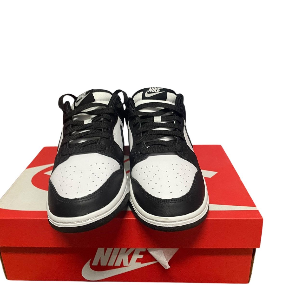 Nike Nike Dunk Low Panda size EU 42.5-US 9 Size US 9 / EU 42 - 4 Thumbnail