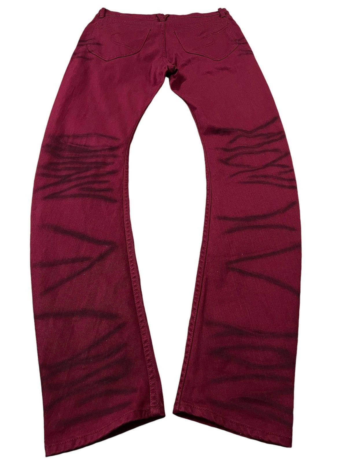 Japanese Brand × semanticdesign SEMANTIC DESIGN CURVE PUNK JEANS VERY RARE Size US 32 / EU 48 - 2 Thumbnail