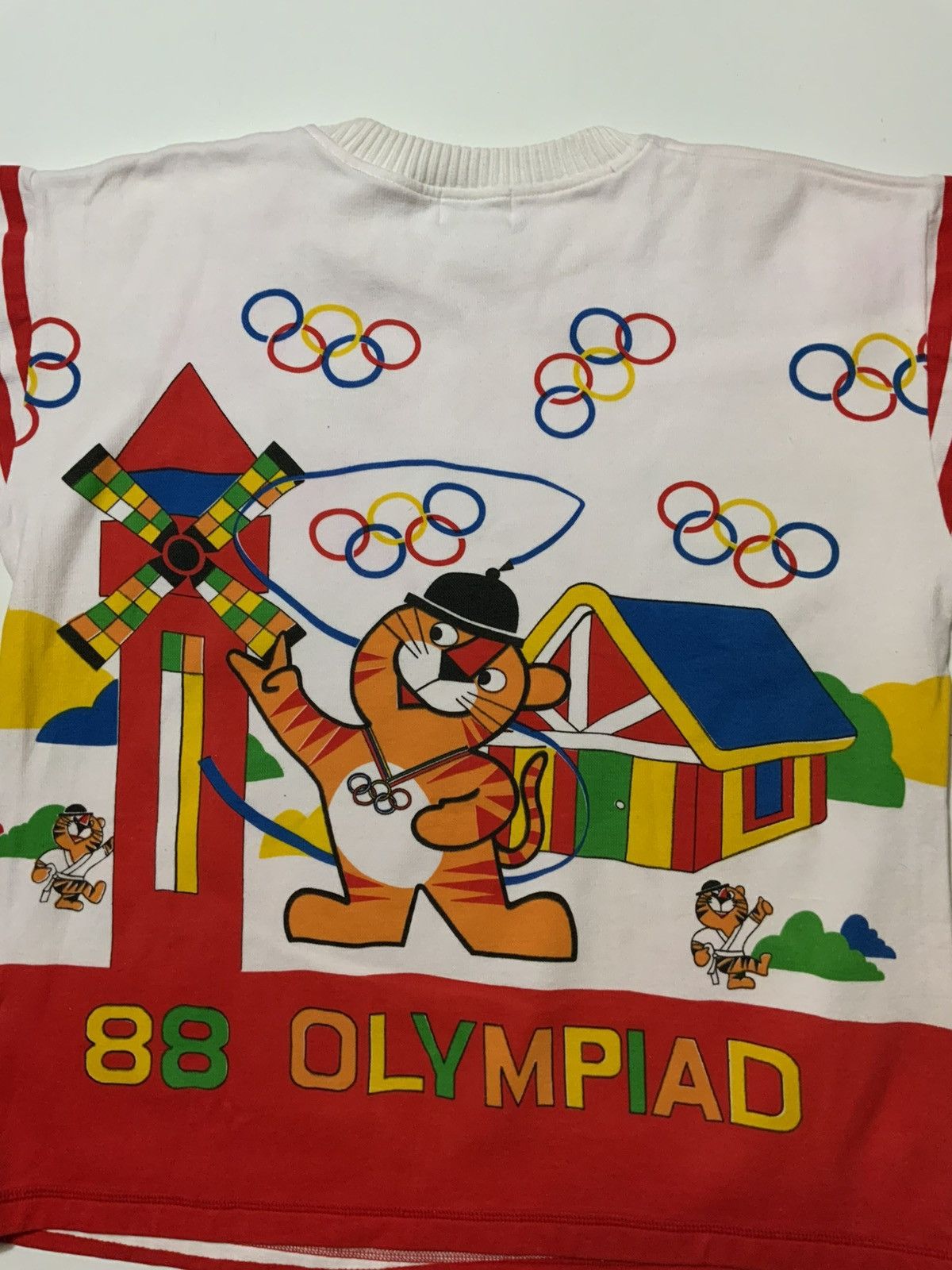 Vintage Vintage 80s 8:30 AM Bullocks 1988 Olympics AOP Sweatshirt Size US M / EU 48-50 / 2 - 4 Thumbnail