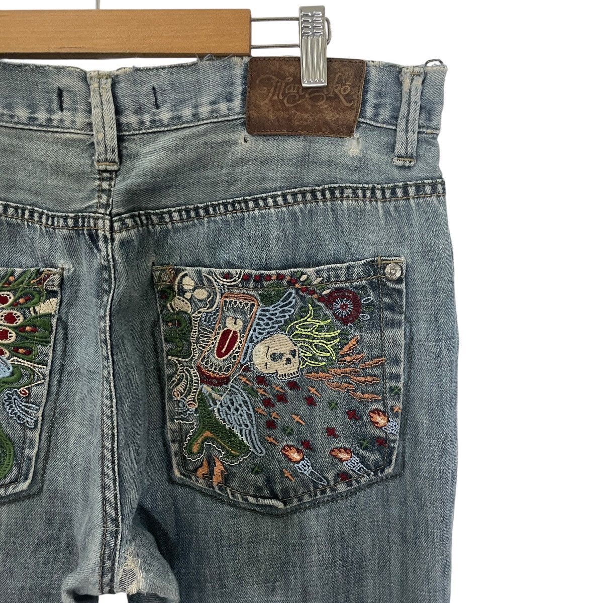 Japanese Brand Vintage Marc Soko Denim Jeans Size US 35 - 9 Thumbnail