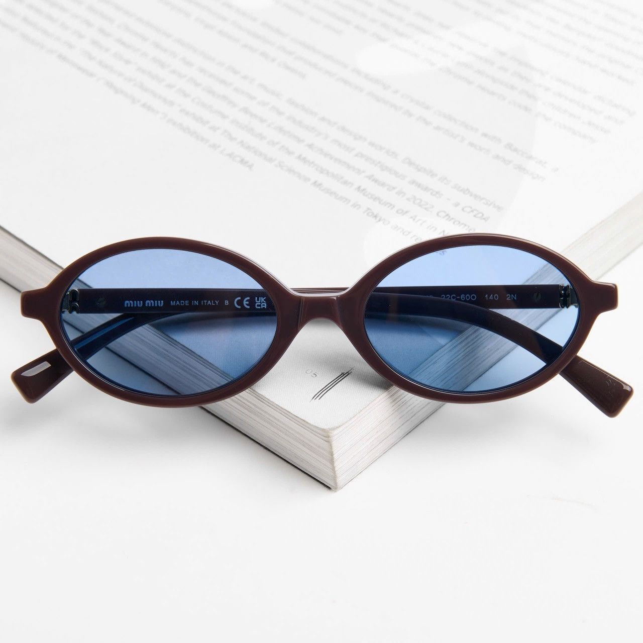 Miu Miu MIU MIU 0MU 04ZS 22C60O SUNGLASSES Size ONE SIZE - 6 Thumbnail