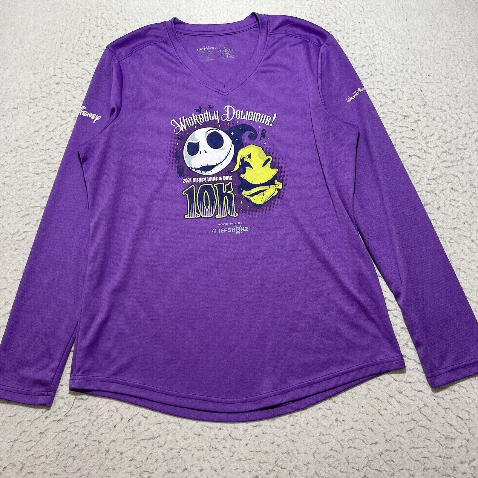 Disney Run Disney Wine & Dine 10K Nightmare Before Christmas Tee Size US L / EU 52-54 / 3 - 1 Thumbnail