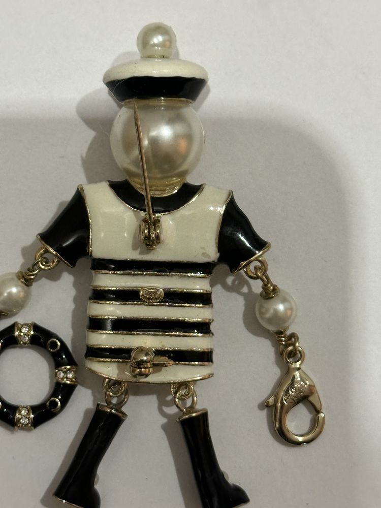 Chanel Chanel Nautical Figural Enamel Brooch Autumn 2019 Collection Size ONE SIZE - 4 Thumbnail