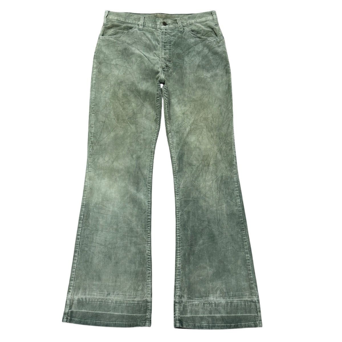 Levi's Vintage 70s Levis 646 Corduroy Bell Bottom Jeans Size US 33 - 1 Thumbnail