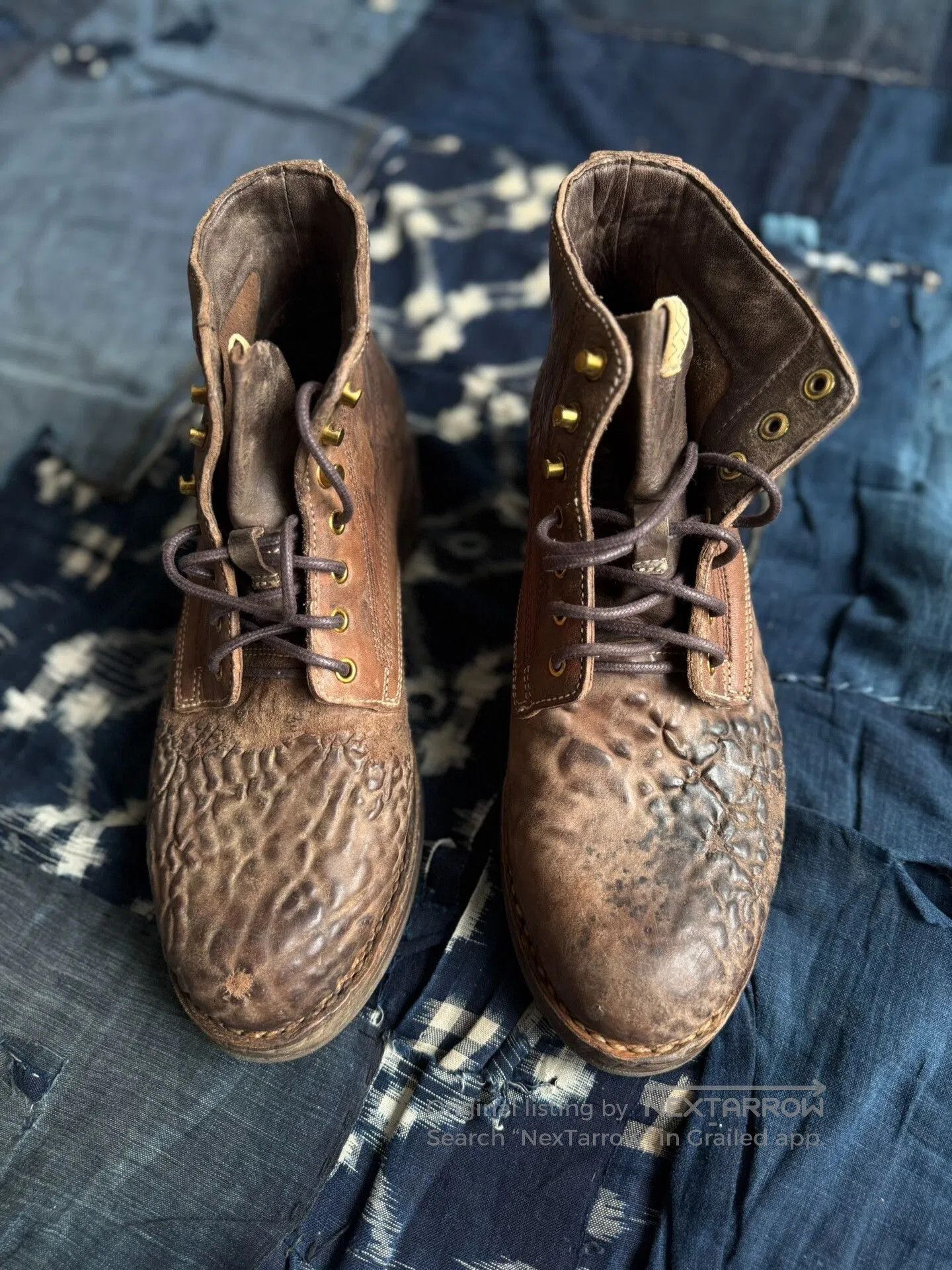 Visvim VISVIM Vintage Brown Work Boots. Size US 9 / EU 42 - 6 Thumbnail