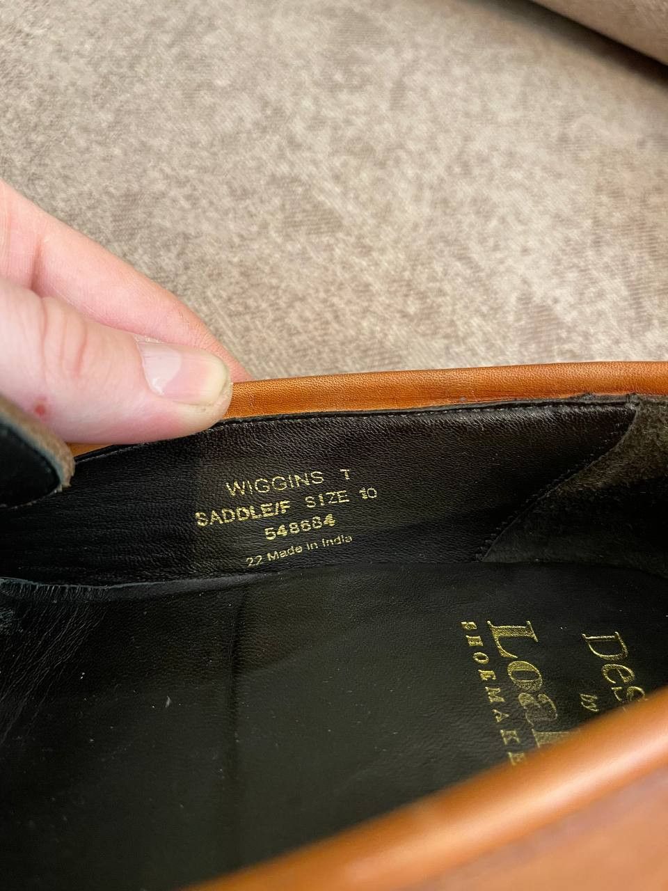 Loake LOAKE LOAFER WIGGINS TAN PENNY / size 44,M10 Size US 11 / EU 44 - 8 Thumbnail