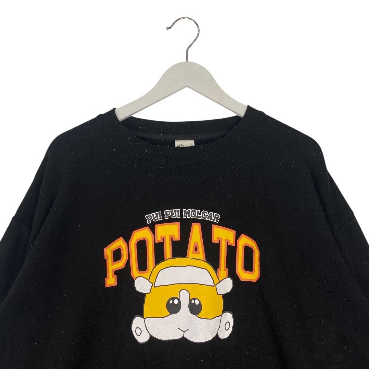 Other Vintage Pui Pui Molcar Printed Crewneck Sweatshirt Black Size US L / EU 52-54 / 3 - 4 Thumbnail