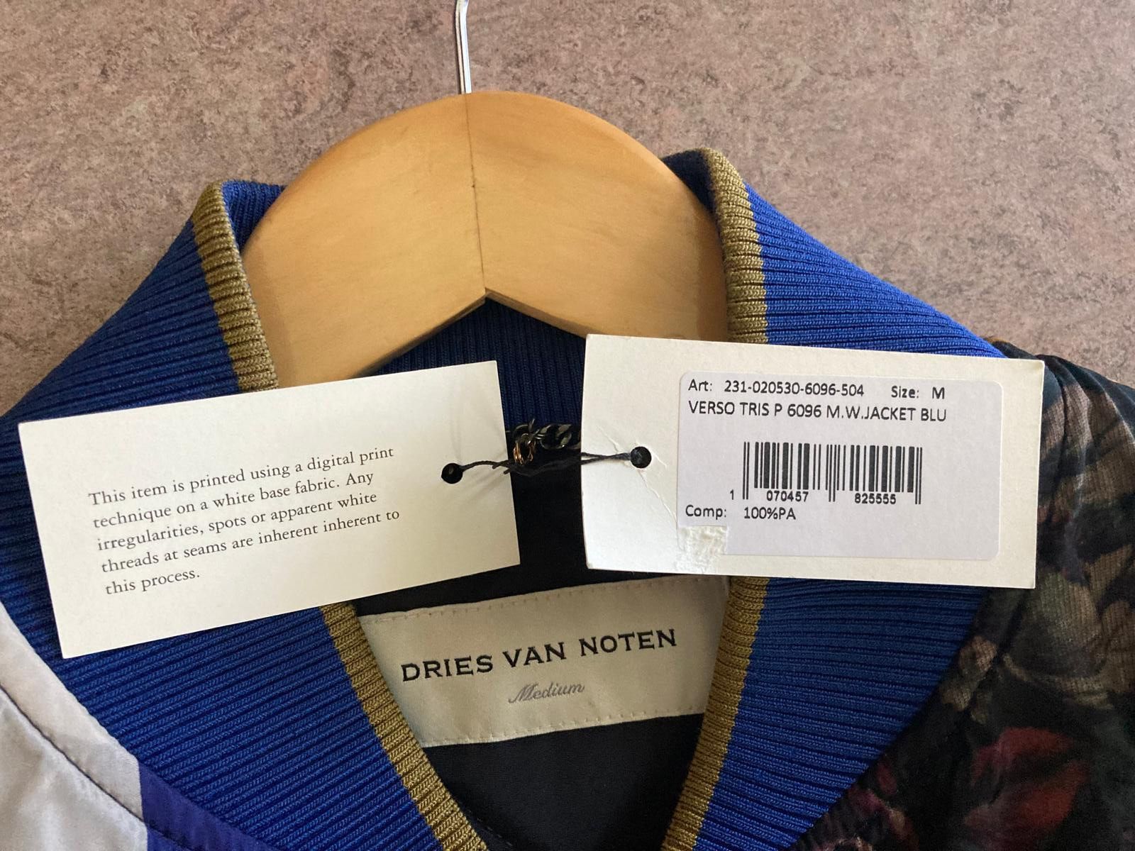 Dries Van Noten Dries Van Noten Multicolor Floral Leopard Jacket M L Size US M / EU 48-50 / 2 - 19 Thumbnail