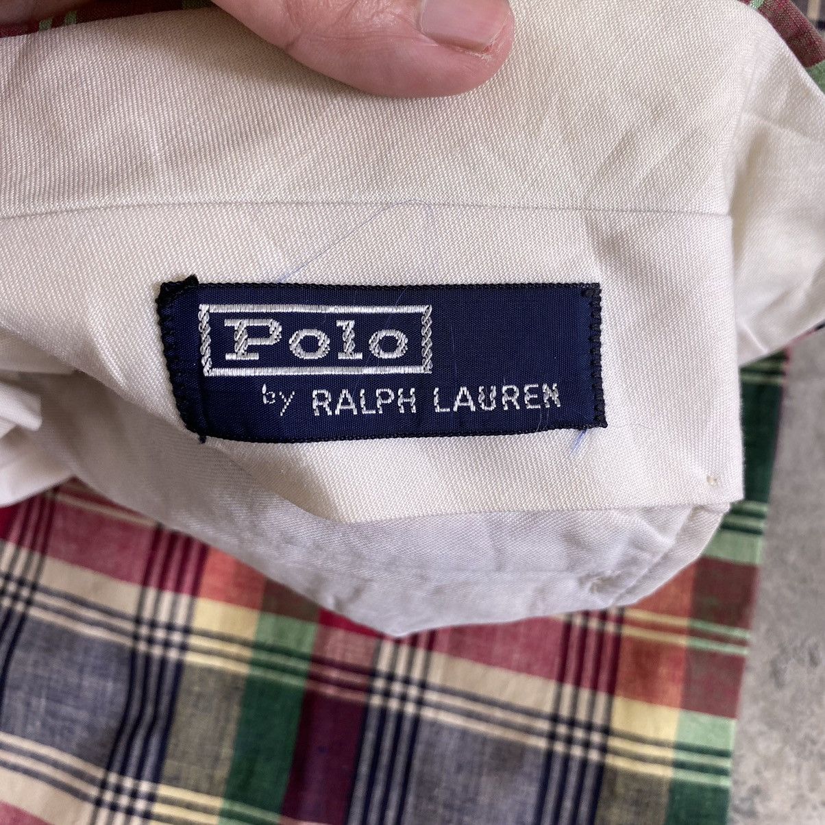 Polo Ralph Lauren Vintage 70’s Polo Ralph Lauren Madras Checks Baggy Trousers Size US 36 / EU 52 - 23 Thumbnail