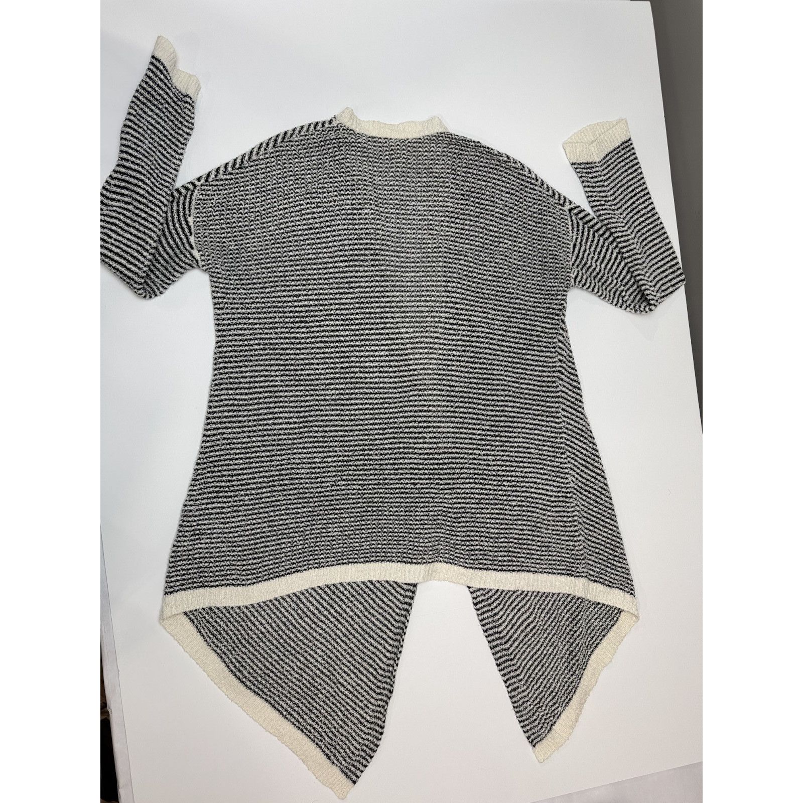 Eileen Fisher Eileen Fisher Organic Cotton Open Front Sweater Small Size S / US 4 / IT 40 - 6 Thumbnail