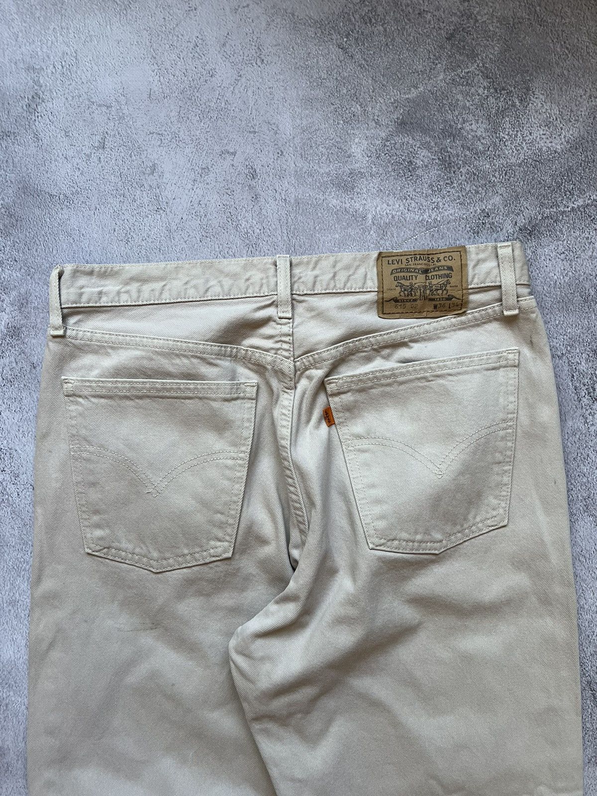 Levi's × Levi's Vintage Clothing × Vintage Vintage 90s Levis 615 Orange Tab Mens Loose Fit Denim Jeans Size US 32 / EU 48 - 5 Thumbnail
