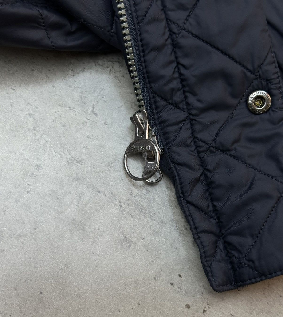 Barbour Barbour International Ariel Men’s Quilted Jacket Size L Navy Size US L / EU 52-54 / 3 - 9 Thumbnail