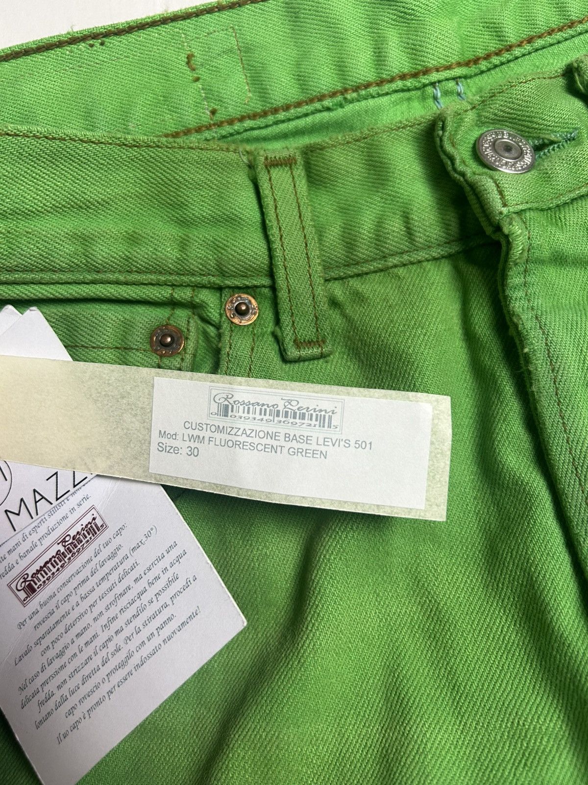 Levi's Rossano Perini x Levi’s 501 Size 30" / US 8 / IT 44 - 6 Thumbnail