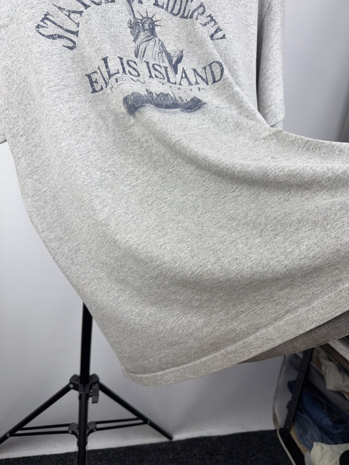 Vintage Vintage Statue of Liberty Ellis Island Tee USA Made L Size US M / EU 48-50 / 2 - 5 Thumbnail