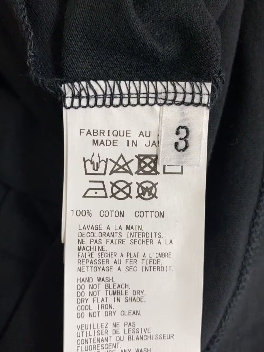 Yohji Yamamoto yohji yamamoto POUR HOMME Cotton/BLK/ T-shirt Size US L / EU 52-54 / 3 - 4 Thumbnail