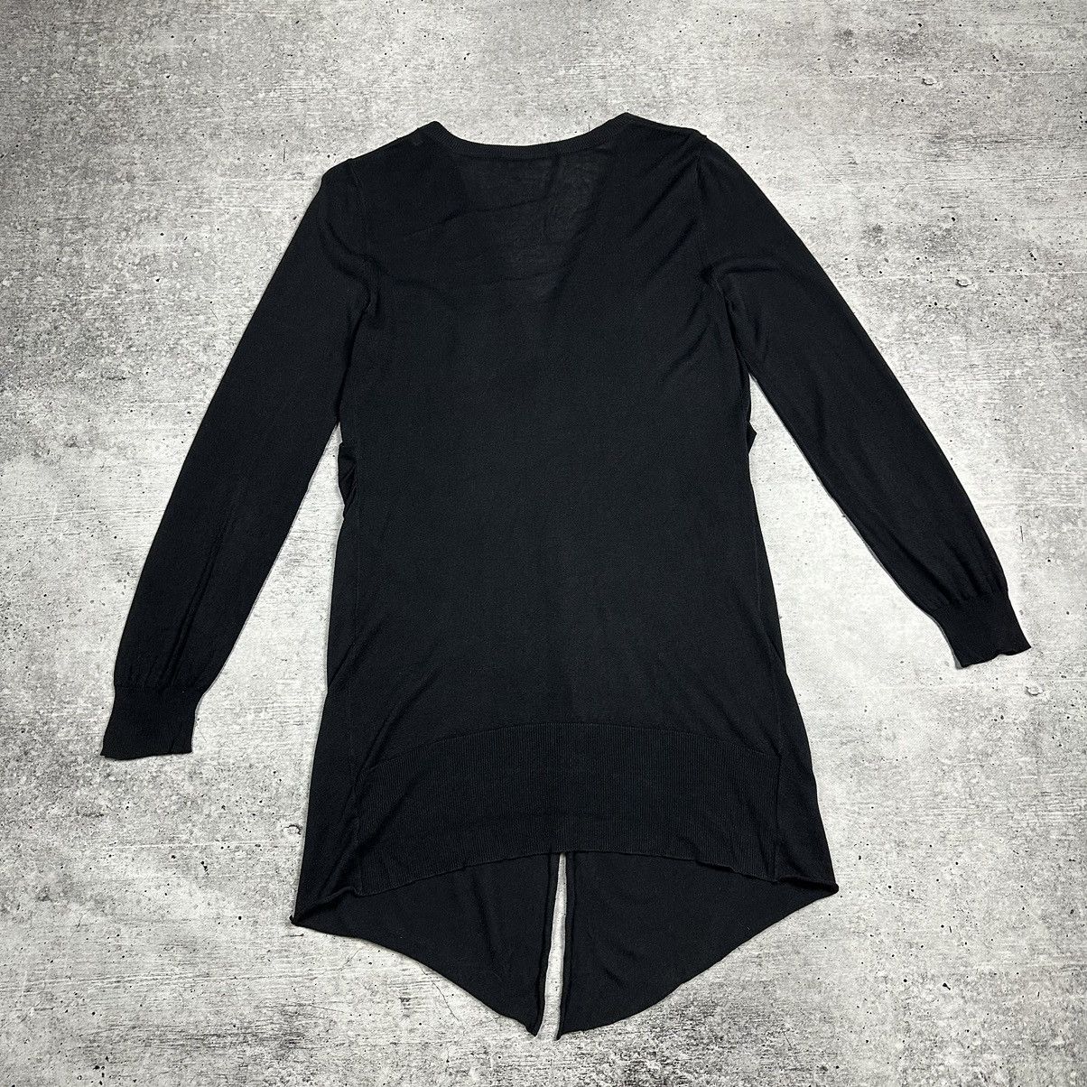 Dolce & Gabbana DOLCE GABBANA Black Button-Up V-neck Cardigan Size M / US 6-8 / IT 42-44 - 11 Thumbnail