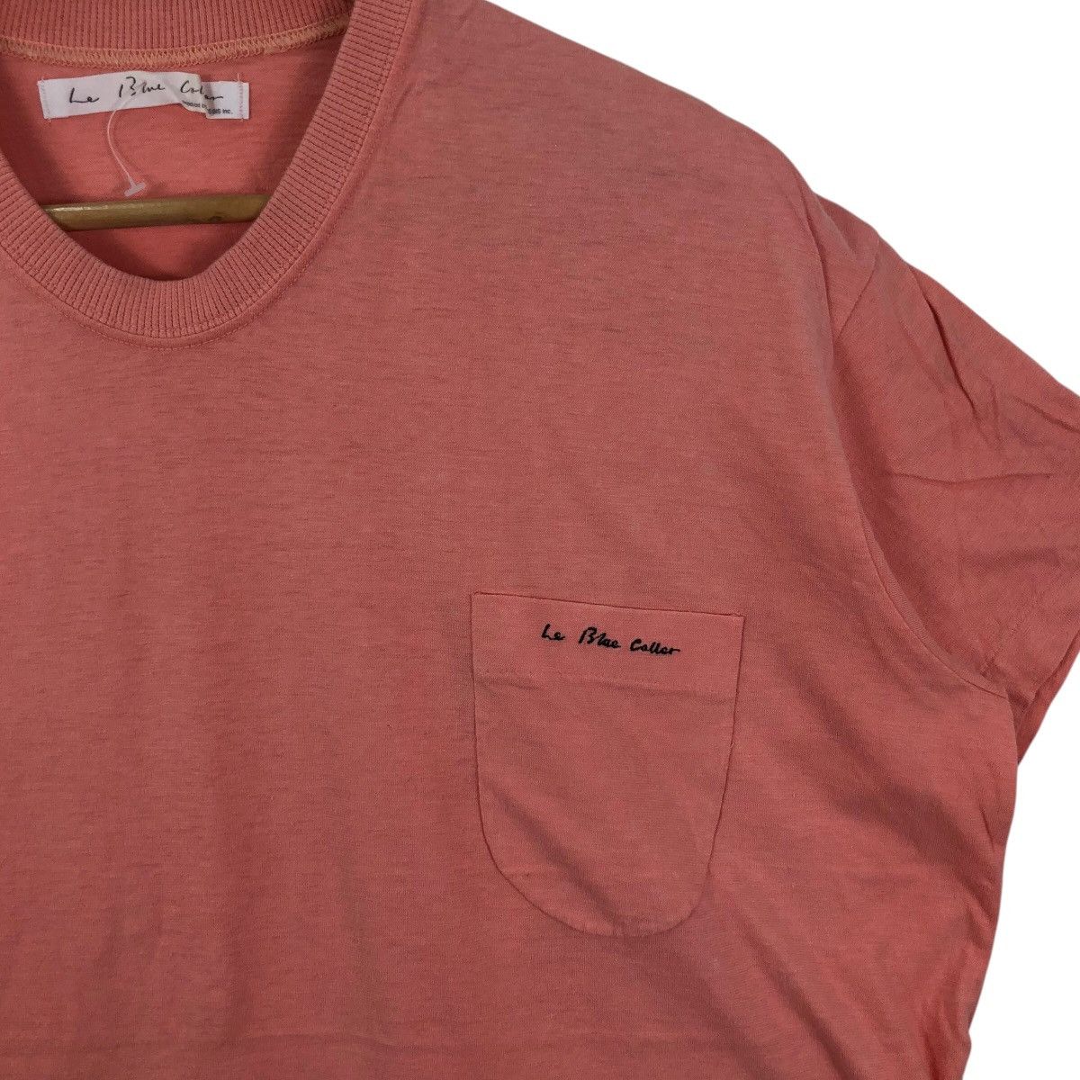 Yohji Yamamoto Vintage Le Blue Coller Y’s Yohji Yamamoto T Shirt Pocket Size US XL / EU 56 / 4 - 3 Thumbnail