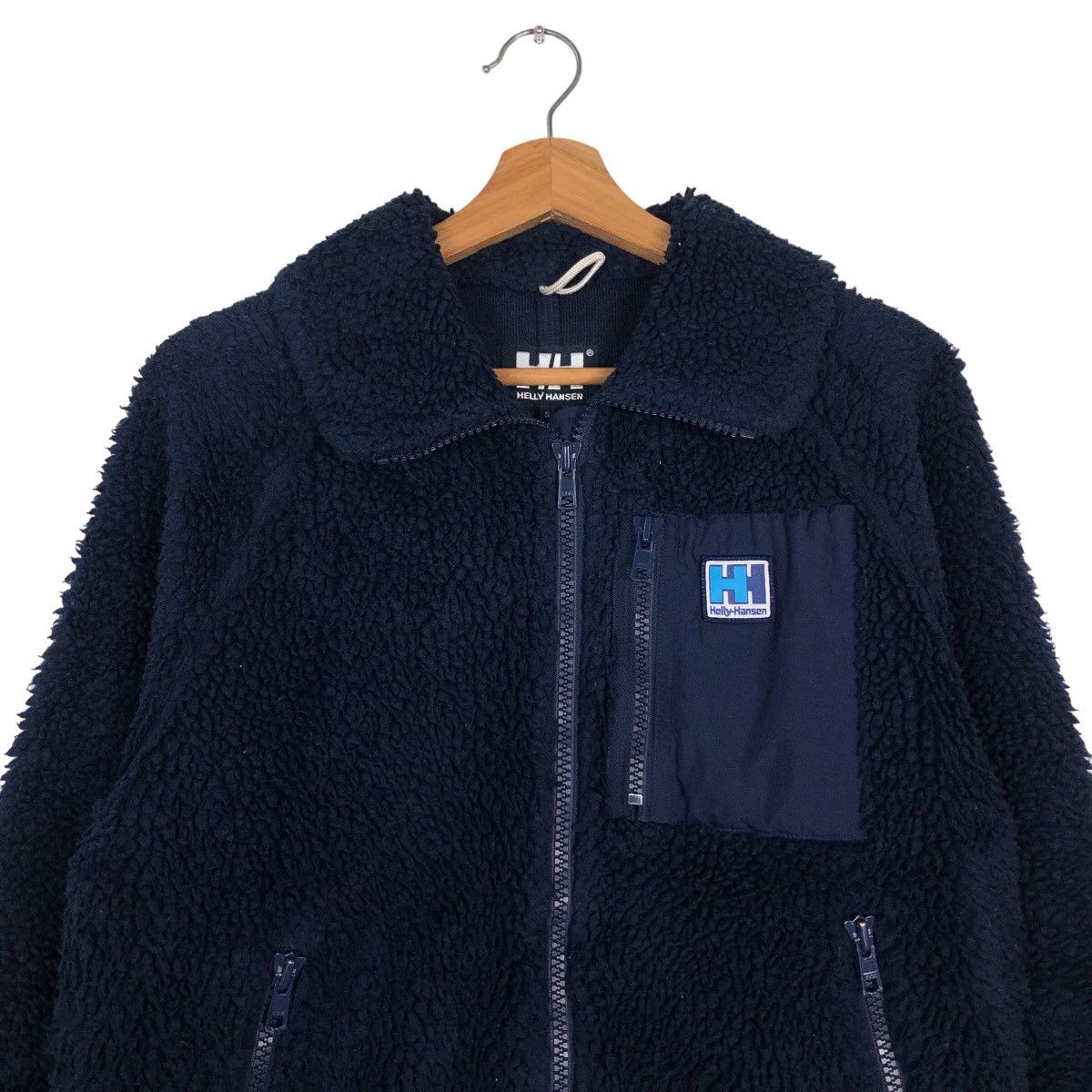 Japanese Brand 🔥Vintage Zipper Fleece Jacket Helly Hansen Japan Size US S / EU 44-46 / 1 - 3 Thumbnail