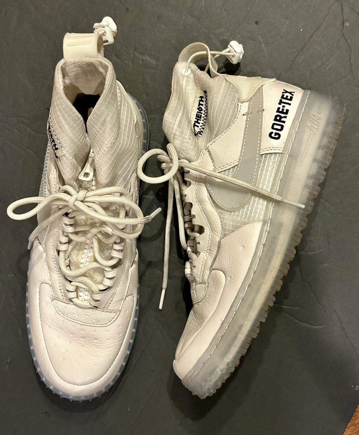 Goretex × Nike Nike Air Force 1 High Gore-Tex Phantom White Size US 7.5 / EU 40-41 - 1 Thumbnail