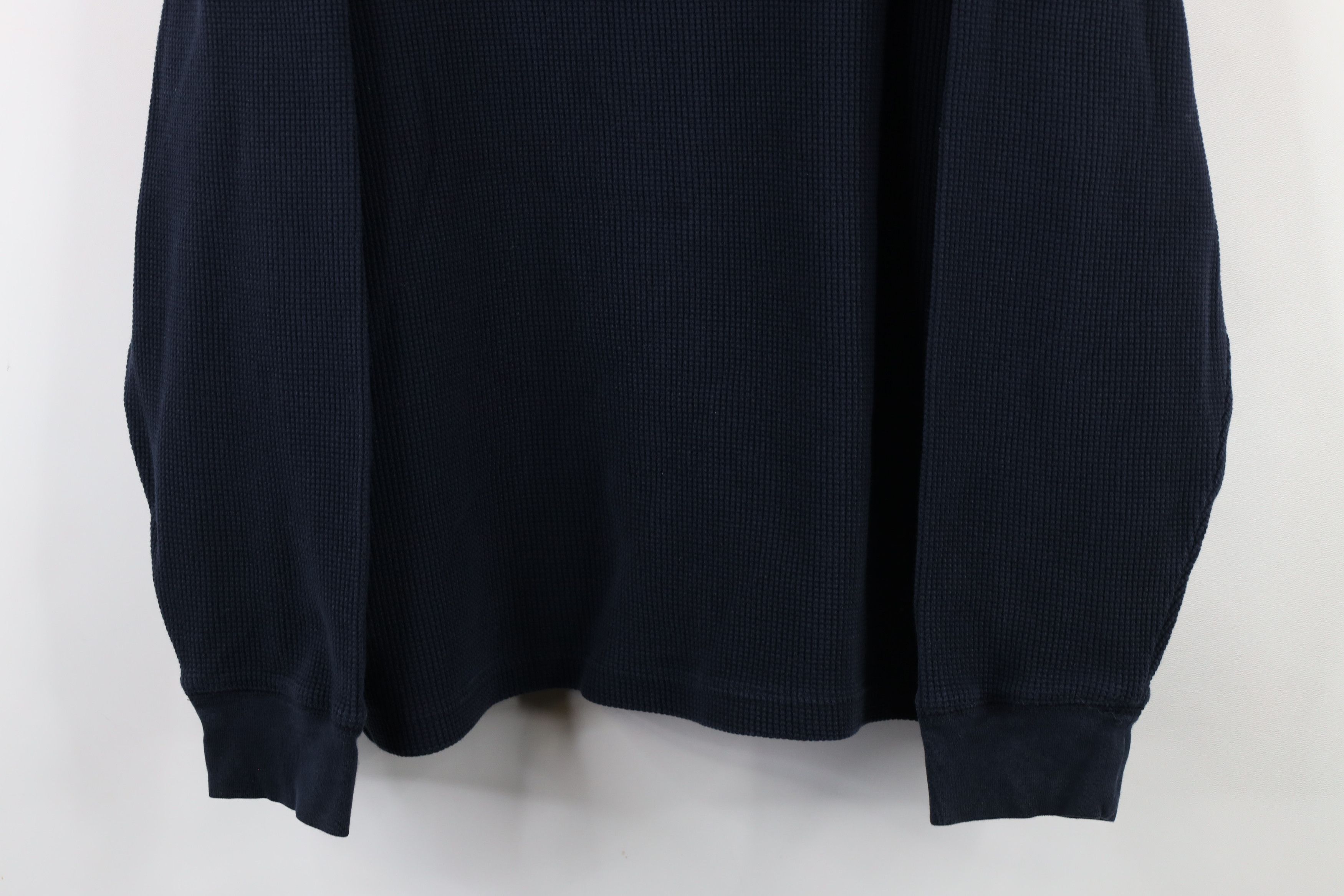 Gap × Vintage Vintage Gap Heavyweight Waffle Knit Long Sleeve T-Shirt Size US XL / EU 56 / 4 - 3 Thumbnail