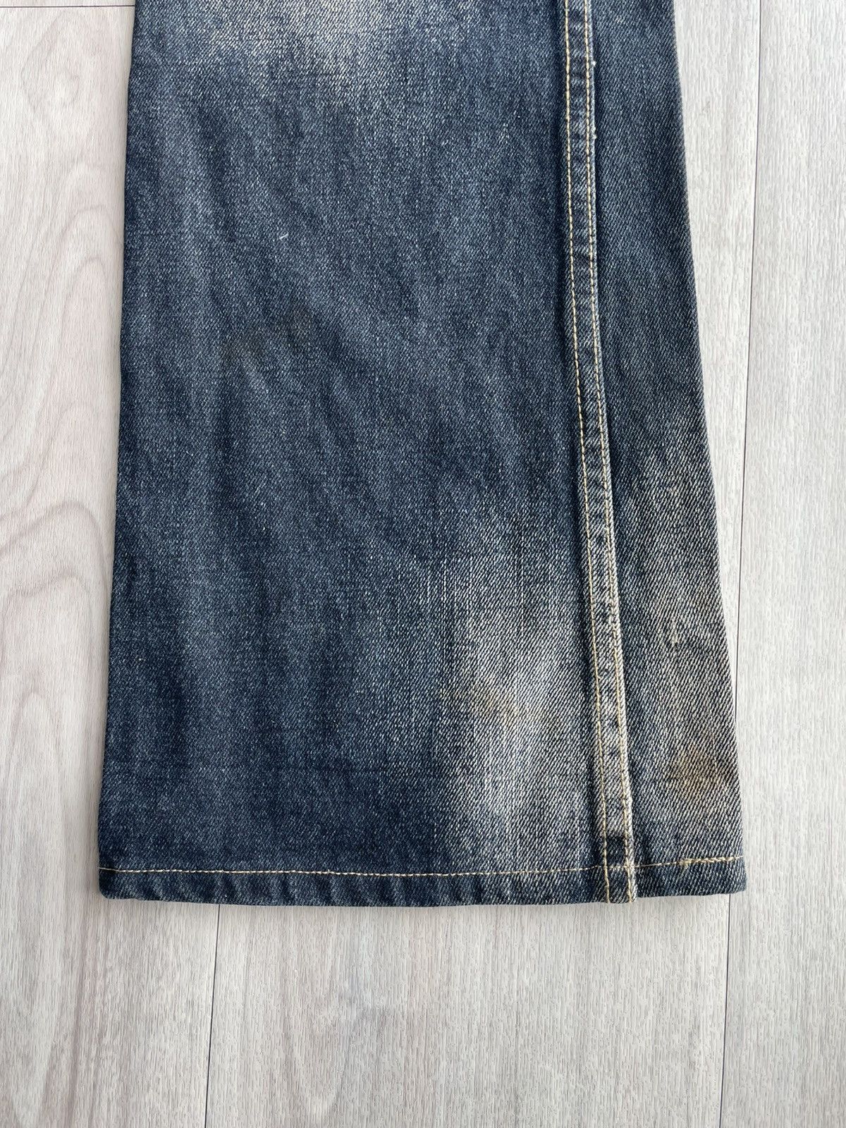 semanticdesign Semantic Design Punk Style Flare Denim Pants Size US 34 / EU 50 - 13 Thumbnail