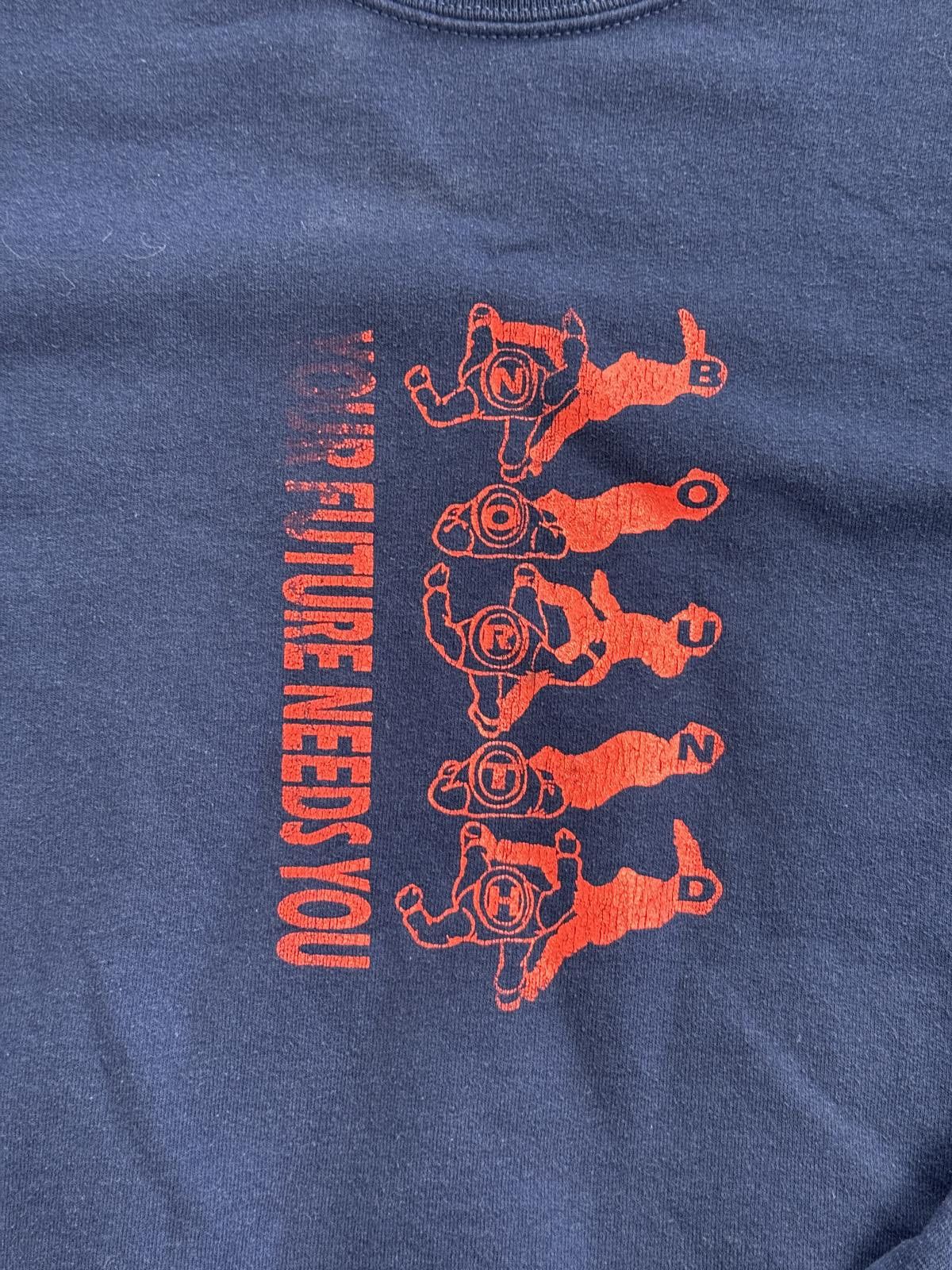 Jerzees Northbound Strategy Crewneck Your Future Needs You - M Size US M / EU 48-50 / 2 - 1 Thumbnail