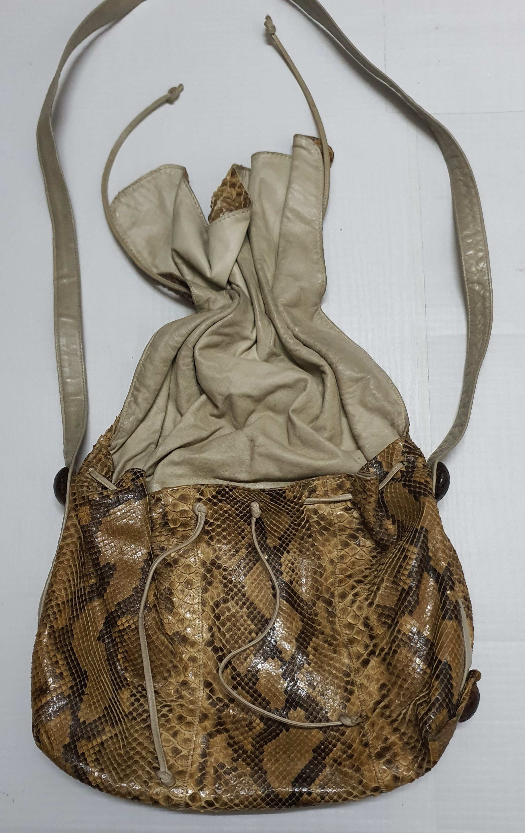 Other Carlos Falchi Python Leather Bag, U.S.A. Size ONE SIZE - 9 Thumbnail