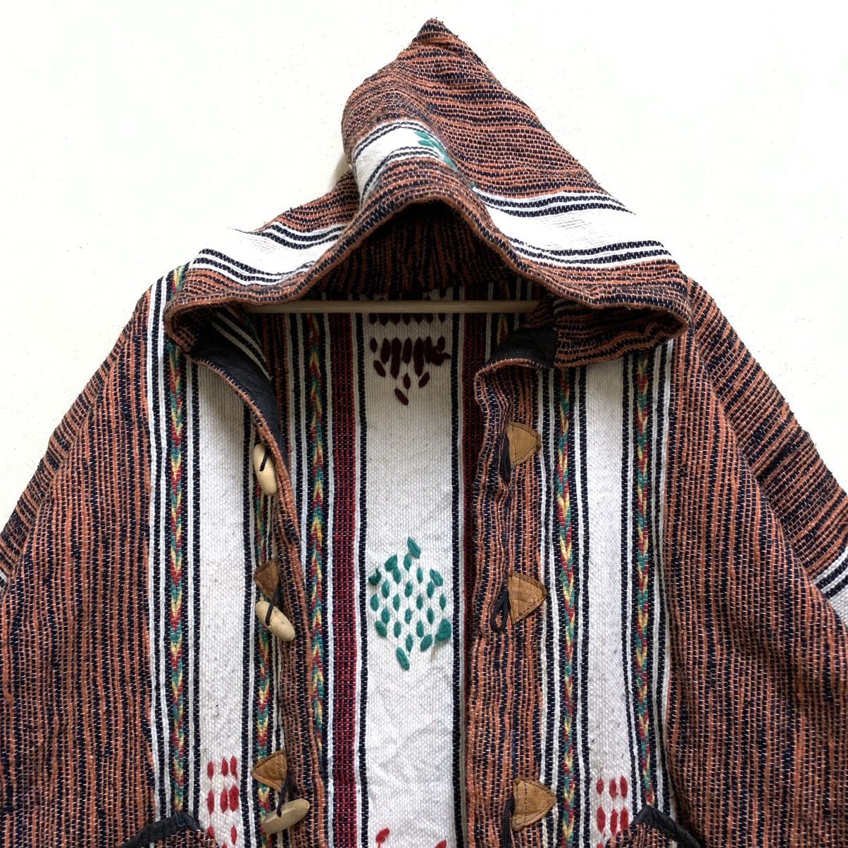 Handmade × Vintage Vintage MOROCCAN BOHEMIAN Handmade Wool ethnic Jacket Size US XL / EU 56 / 4 - 2 Thumbnail