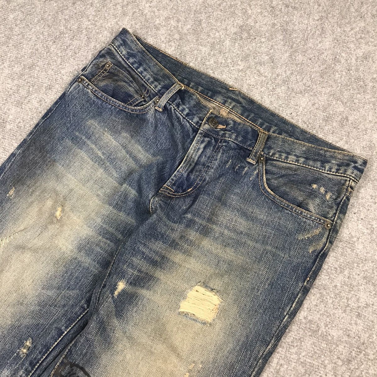 If Six Was Nine × PPFM × Tornado Mart FLARE PPFM JAPAN BOOT CUT DENIM PANTS Size US 32 / EU 48 - 7 Thumbnail