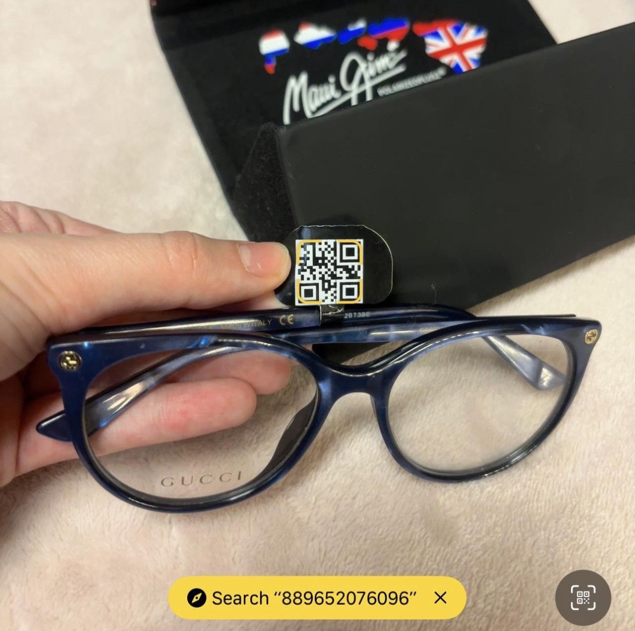 Gucci Blue Bee Gucci Glasses Size ONE SIZE - 6 Thumbnail