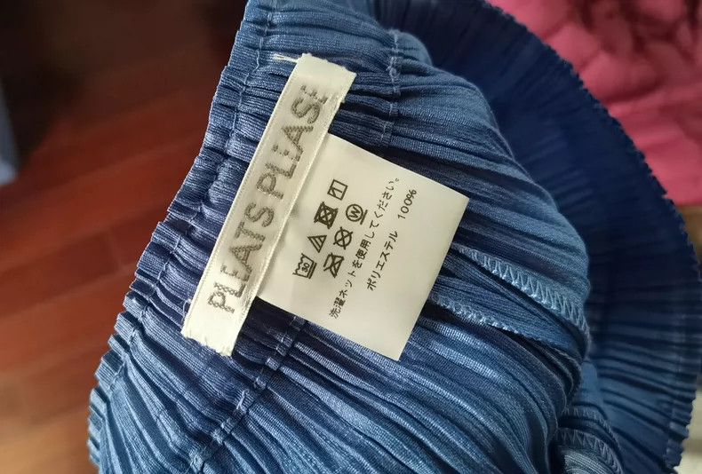 Issey Miyake Issey Miyake size:3 Blue pleated pants Size 42" / US 20 - 2 Thumbnail