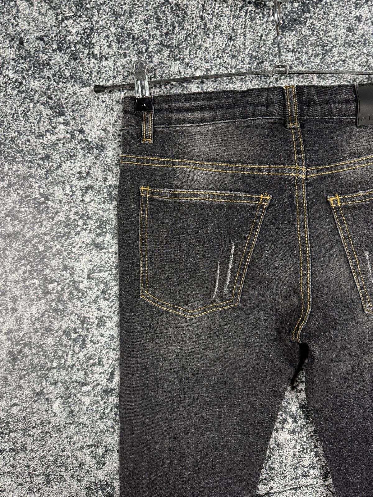 John Richmond John Richmond Denim BP14 Nero Skinny Jeans Fortaleza Italy Size 38" / US 16 / IT 52 - 12 Thumbnail