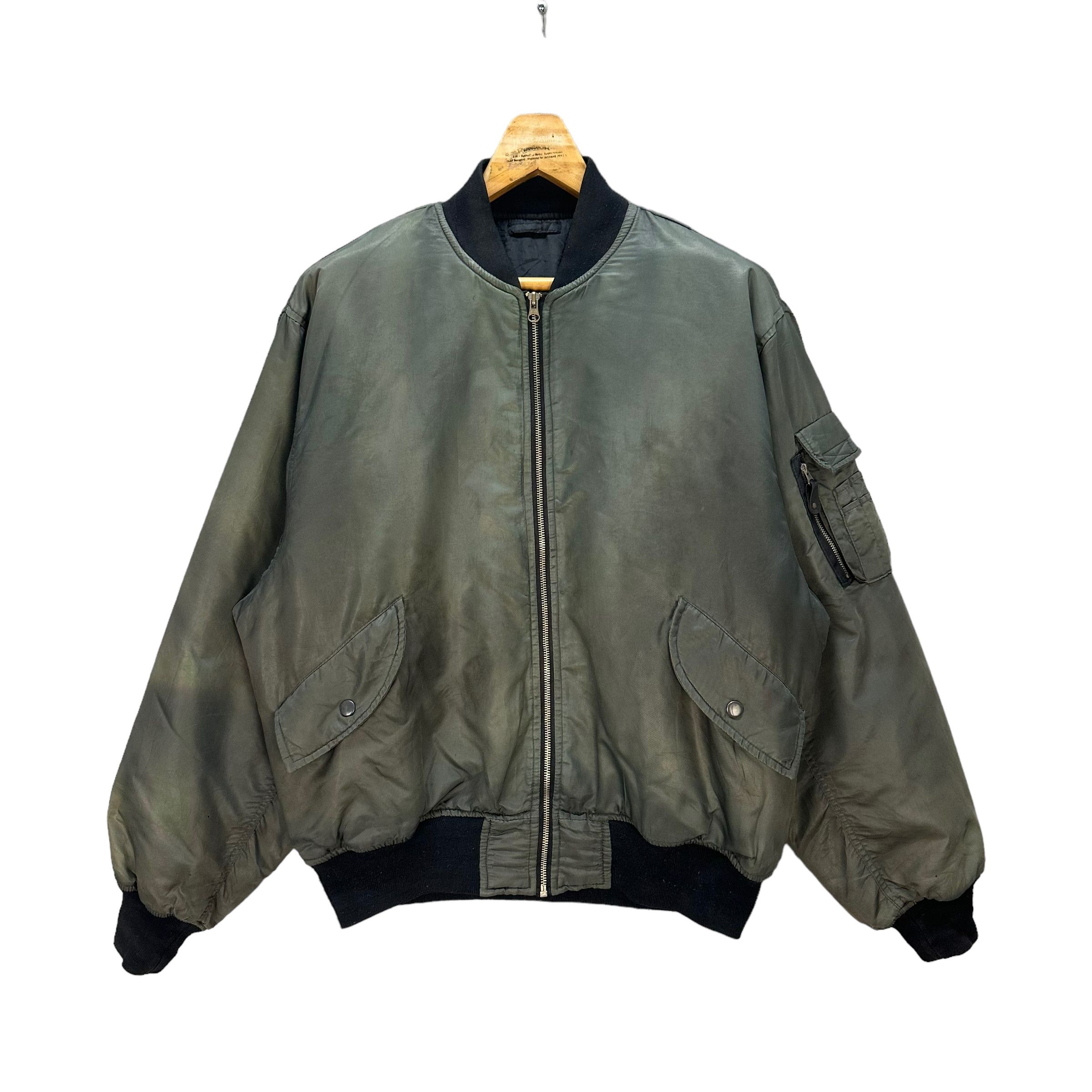 Trashed Bomber Jacket #8329-004