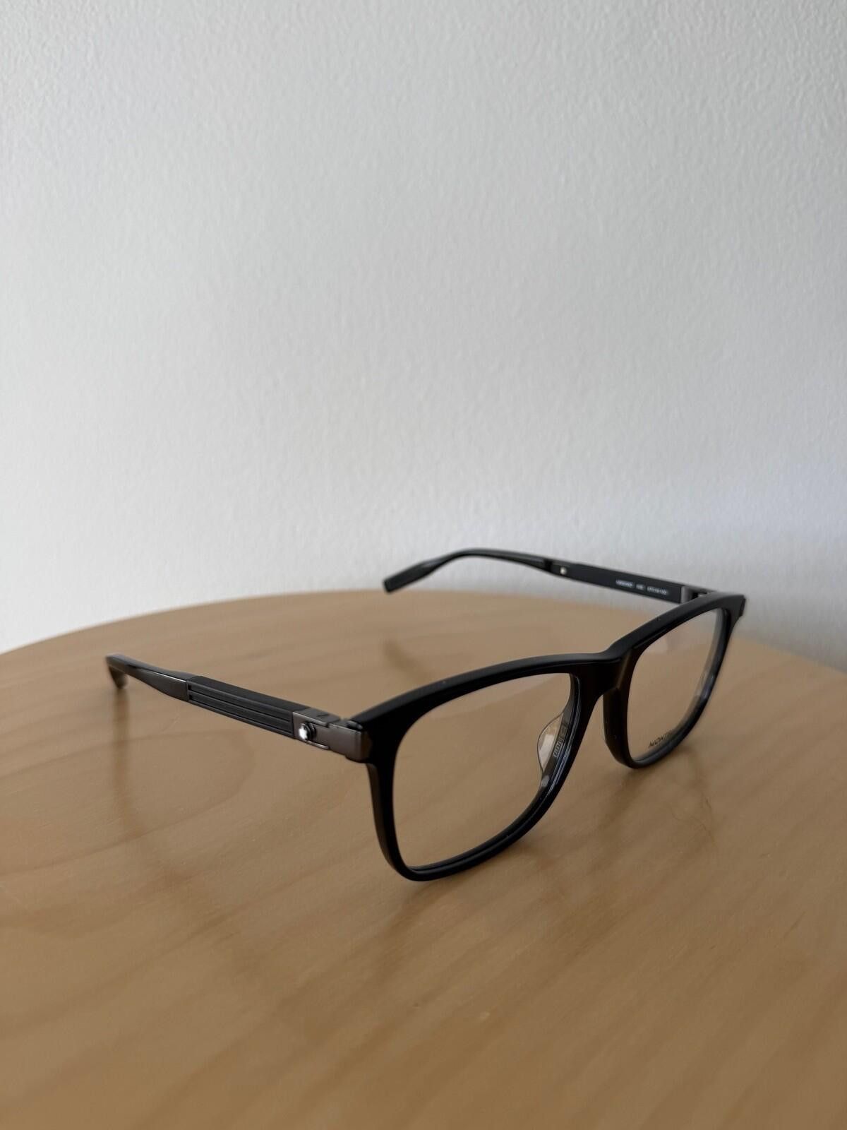 Montblanc New montblanc optical glasses frames eyeglasses MB0035O 005 Size ONE SIZE - 7 Thumbnail