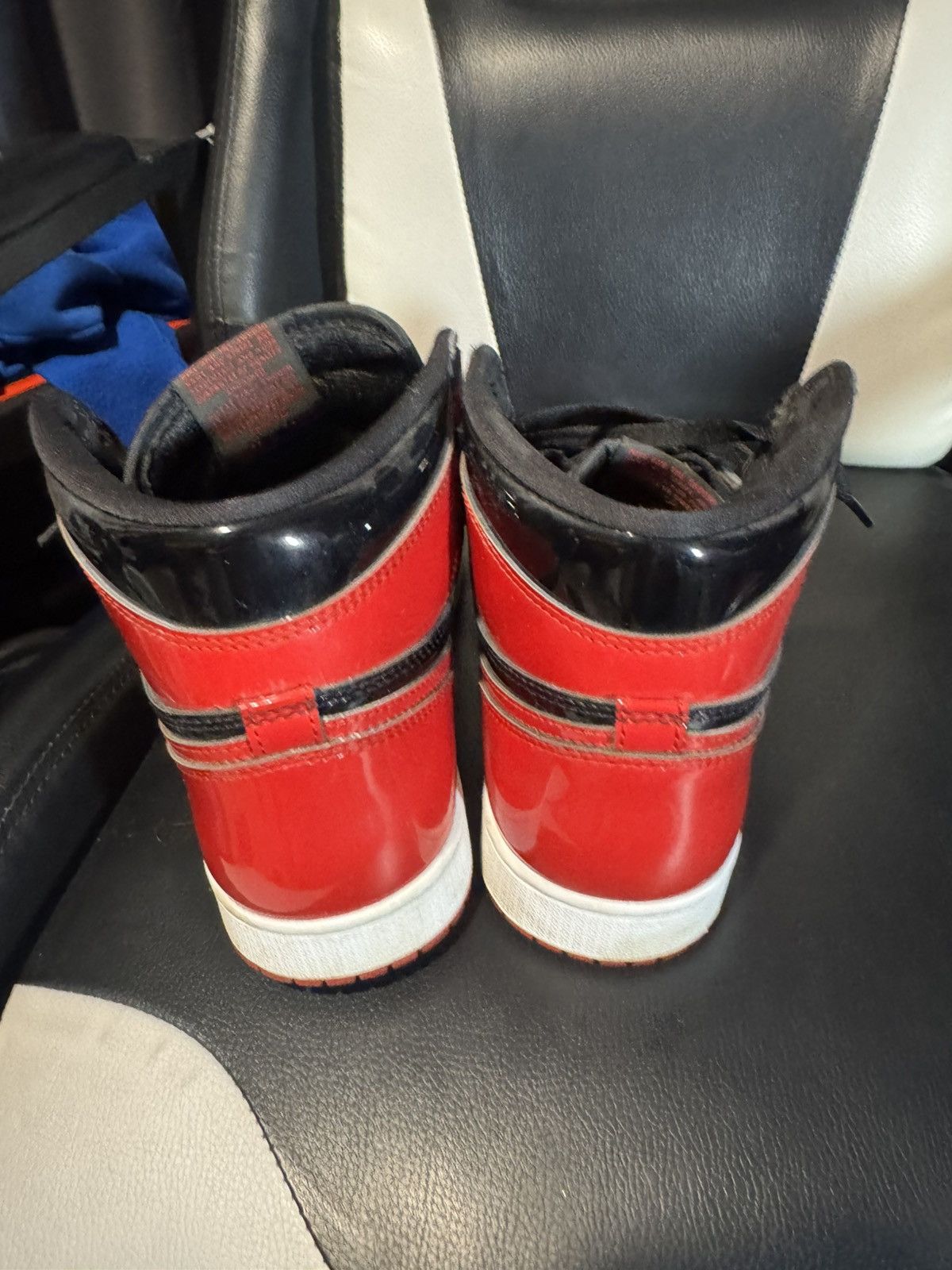 Jordan Brand Air Jordan 1 Retro OG patent bred Size US 9.5 / EU 42-43 - 3 Thumbnail