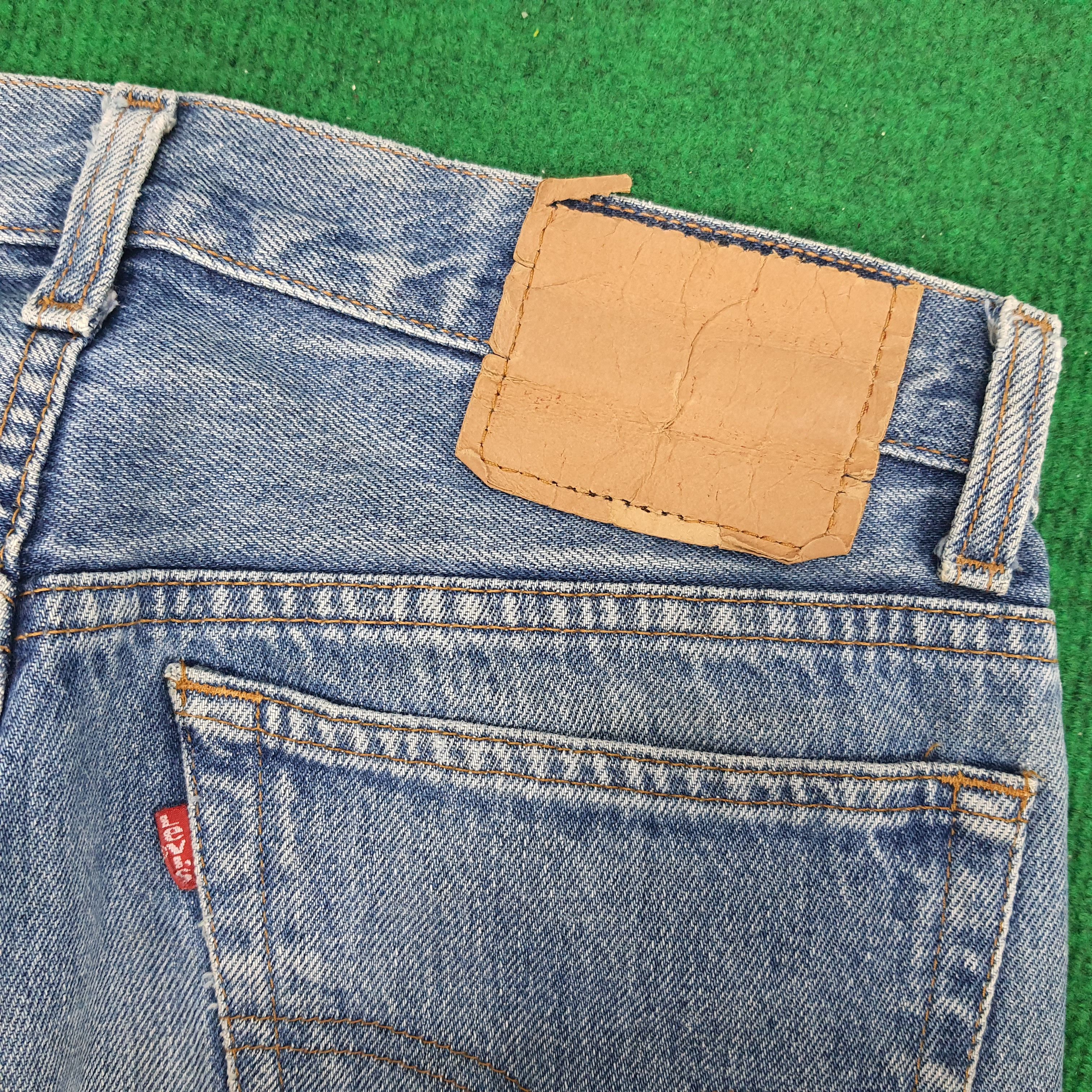 Levi's × Levi's Vintage Clothing × Vintage Vintage Levi's Straight Cut Distressed Jeans Size US 29 - 7 Thumbnail