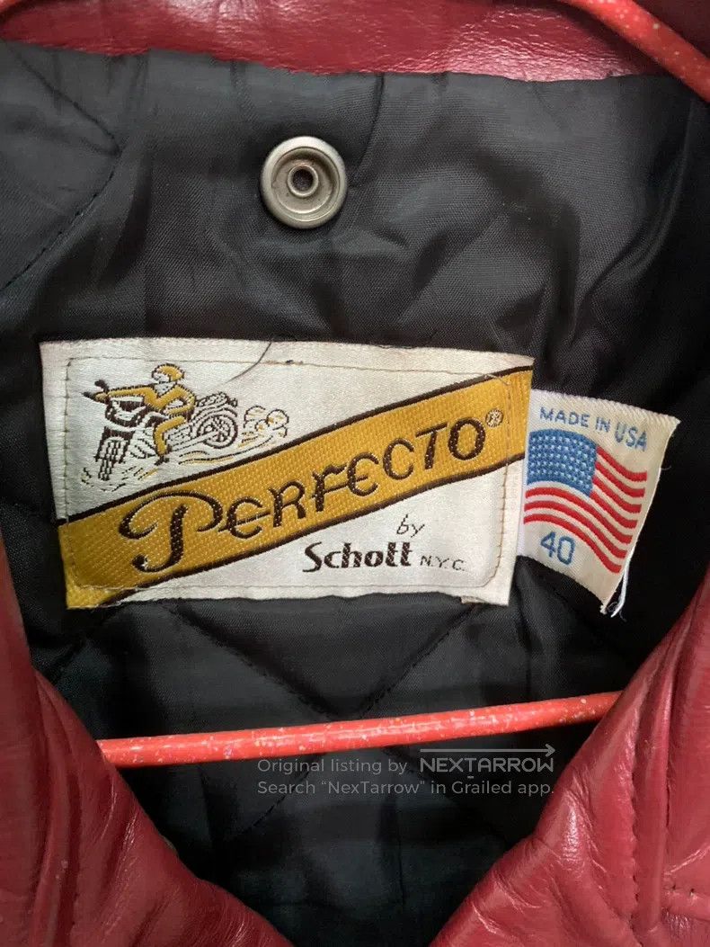 Schott Schott Leather coat Size US XXS / EU 40 - 2 Thumbnail