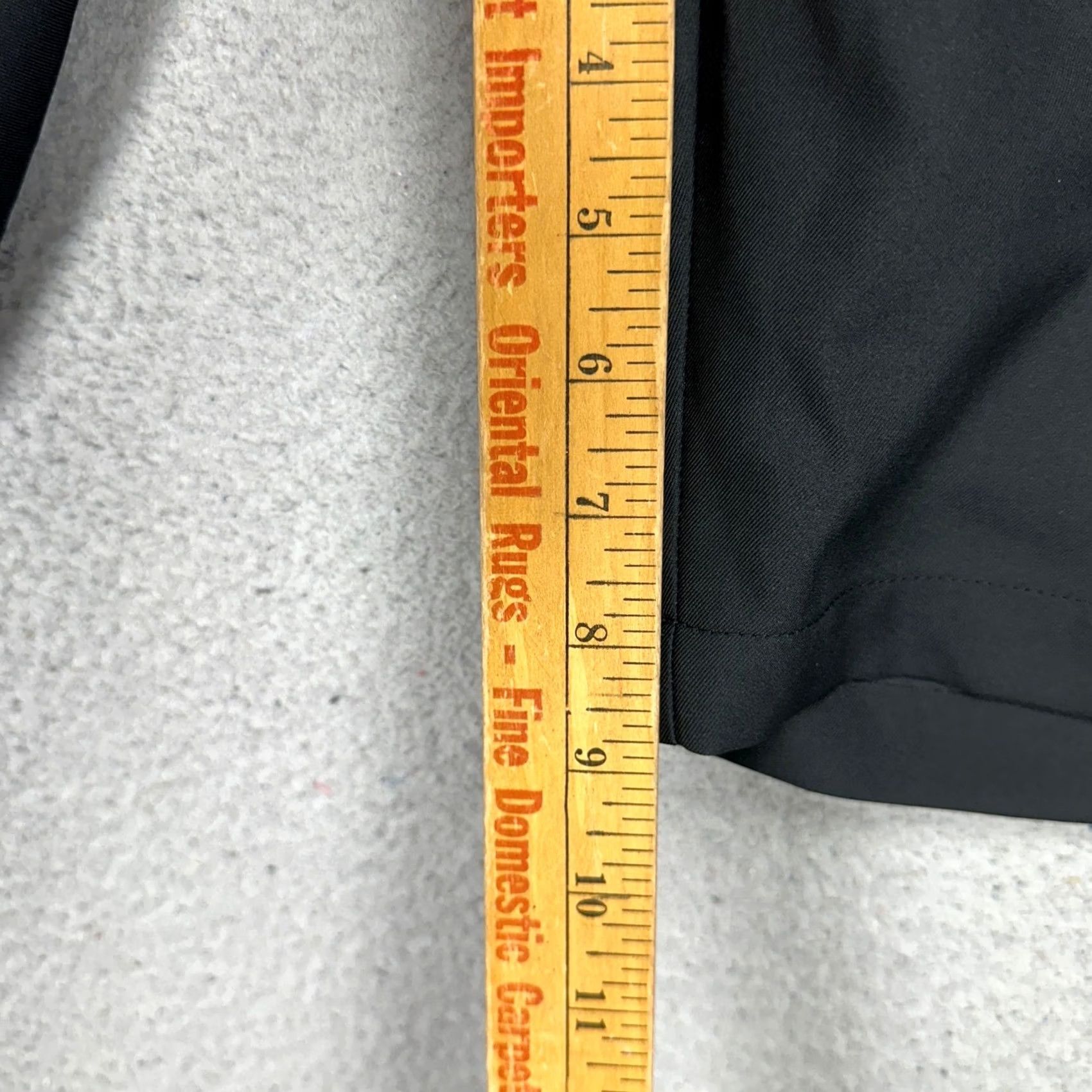Peter Millar Peter Millar Mens Chino Golf Shorts Black 42 Performance Tech Flat Front Pocket Size US 42 / EU 58 - 7 Thumbnail