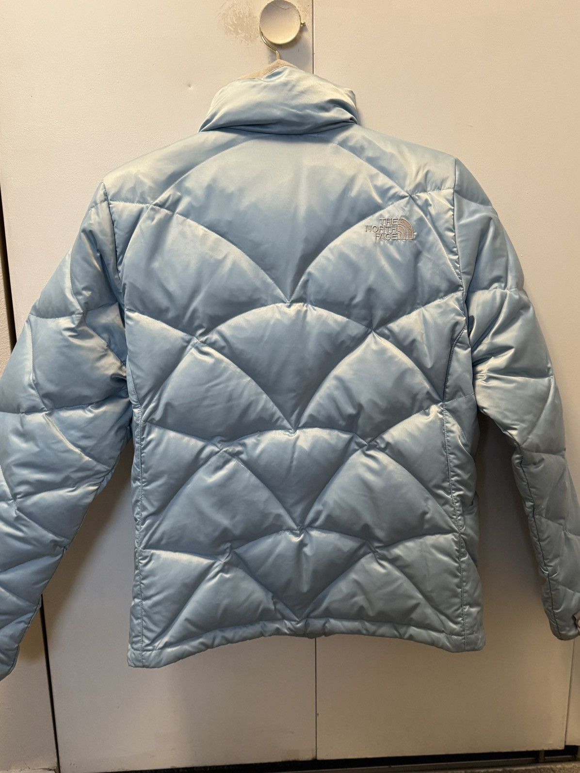 The North Face The North Face Puffer 550 Down Jacket Womens Ice,Size M Size M / US 6-8 / IT 42-44 - 4 Thumbnail