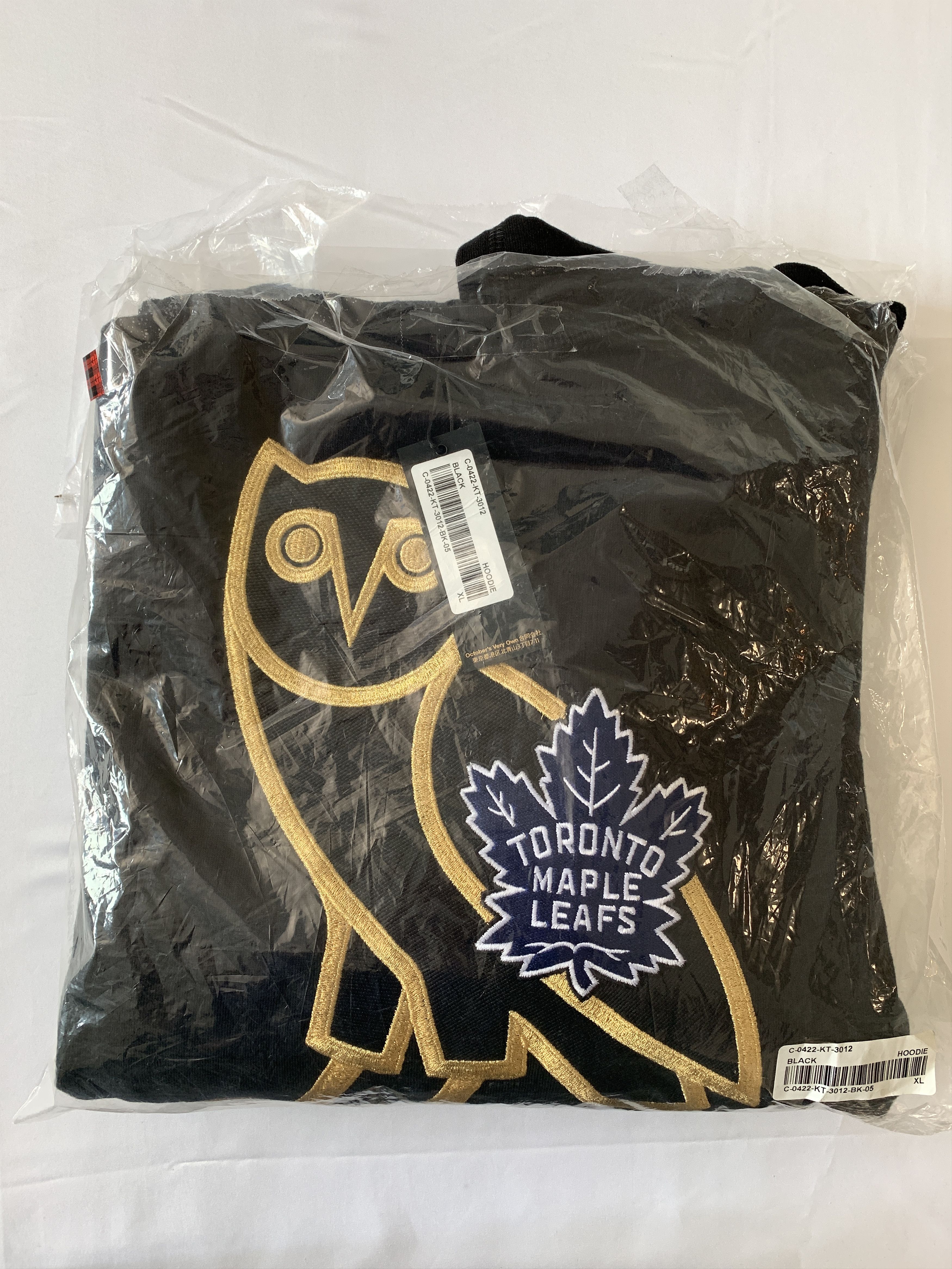 Drake OVOx NHL x TORONTO MAPLE LEAFS OG OWL HOODIE - Black Size US XL / EU 56 / 4 - 3 Thumbnail