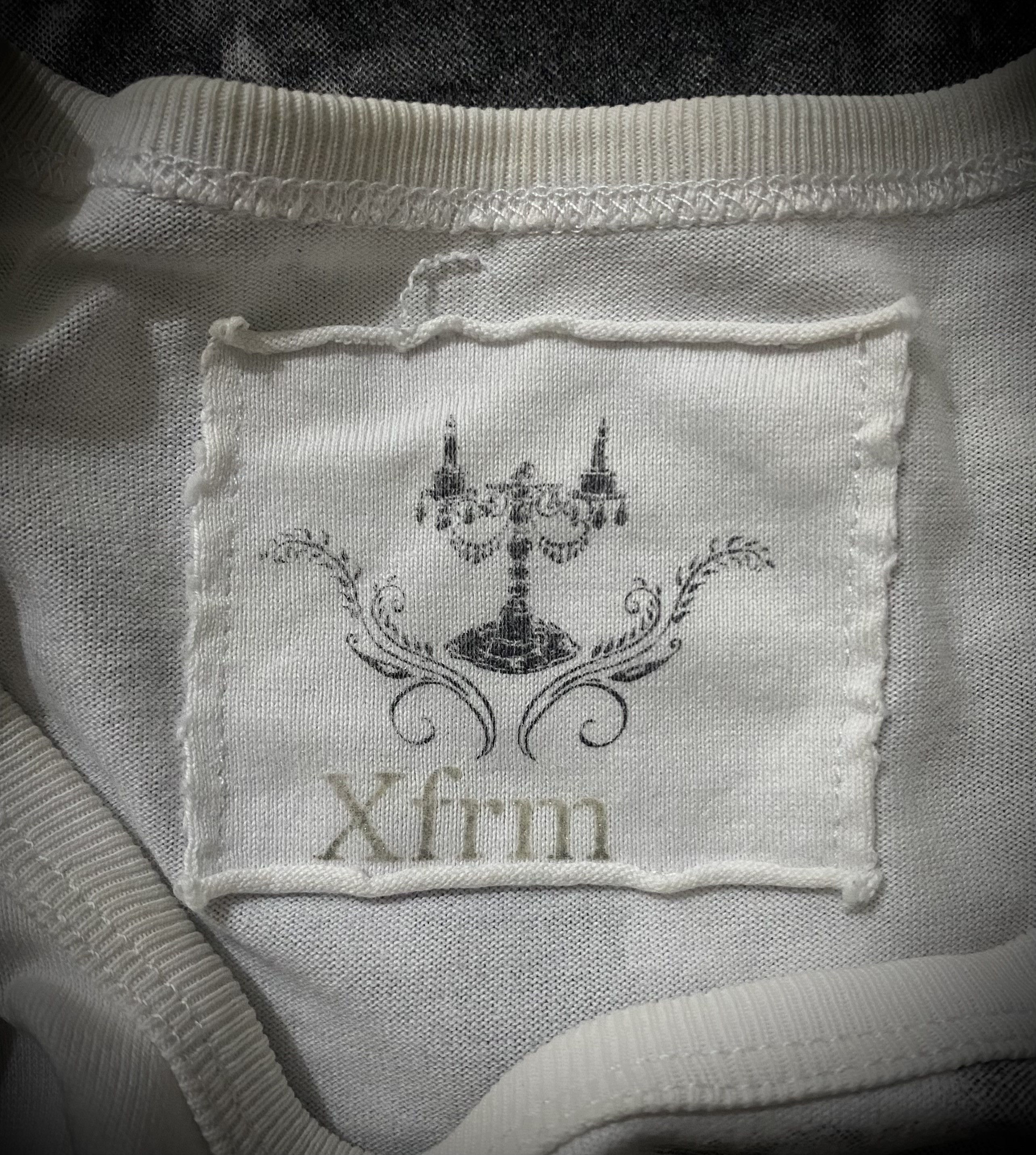 Japanese Brand XRFM SKULL GRUNGE POEM TSHIRT Size US M / EU 48-50 / 2 - 8 Thumbnail