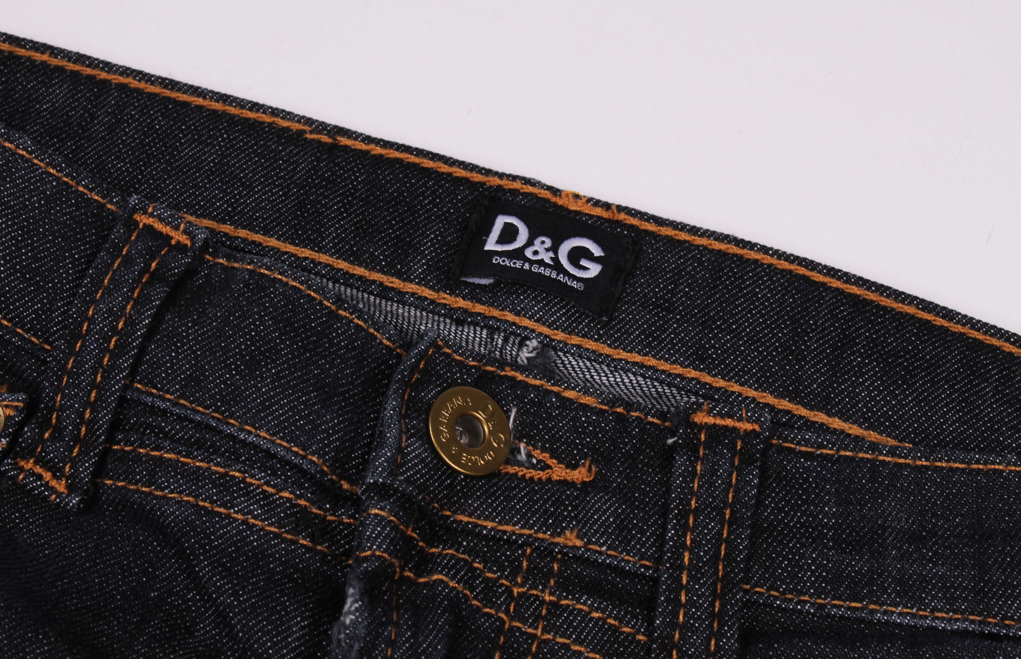 Dolce & Gabbana Vintage Dolce & Gabbana Skinny Distressed Denim Jeans Size 28" / US 6 / IT 42 - 3 Thumbnail