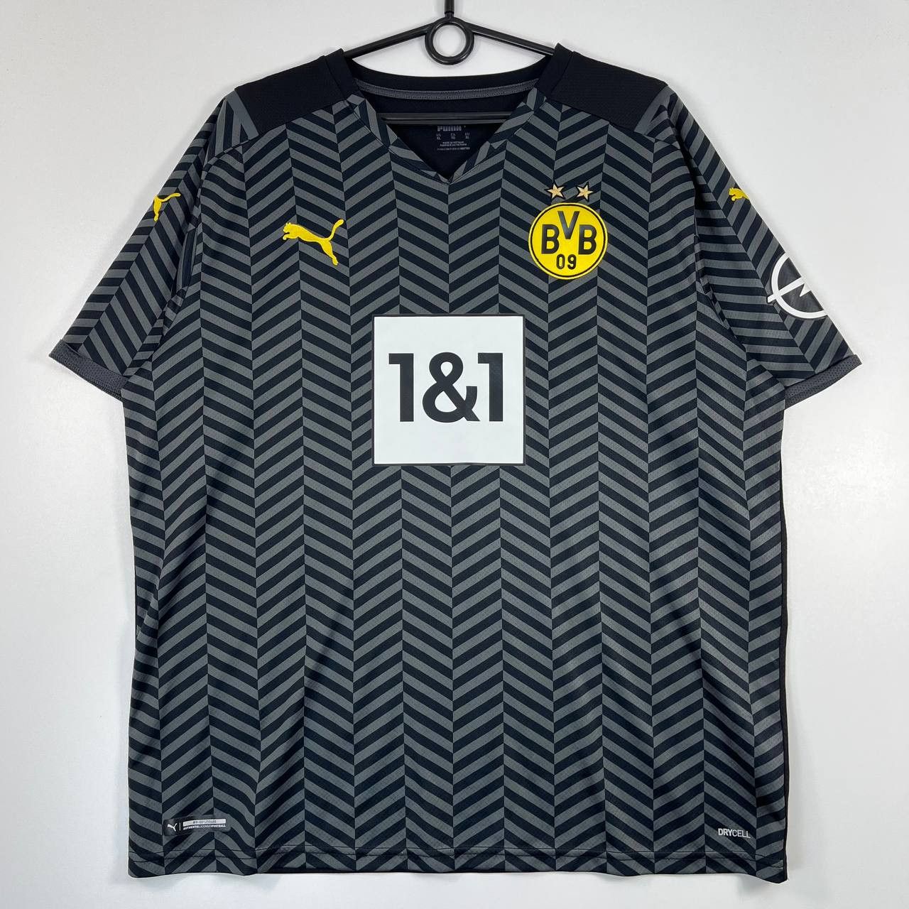Puma Borussia Dortmund 2021/22 Away Shirt Football Soccer Puma XL Size US XL / EU 56 / 4 - 1 Thumbnail