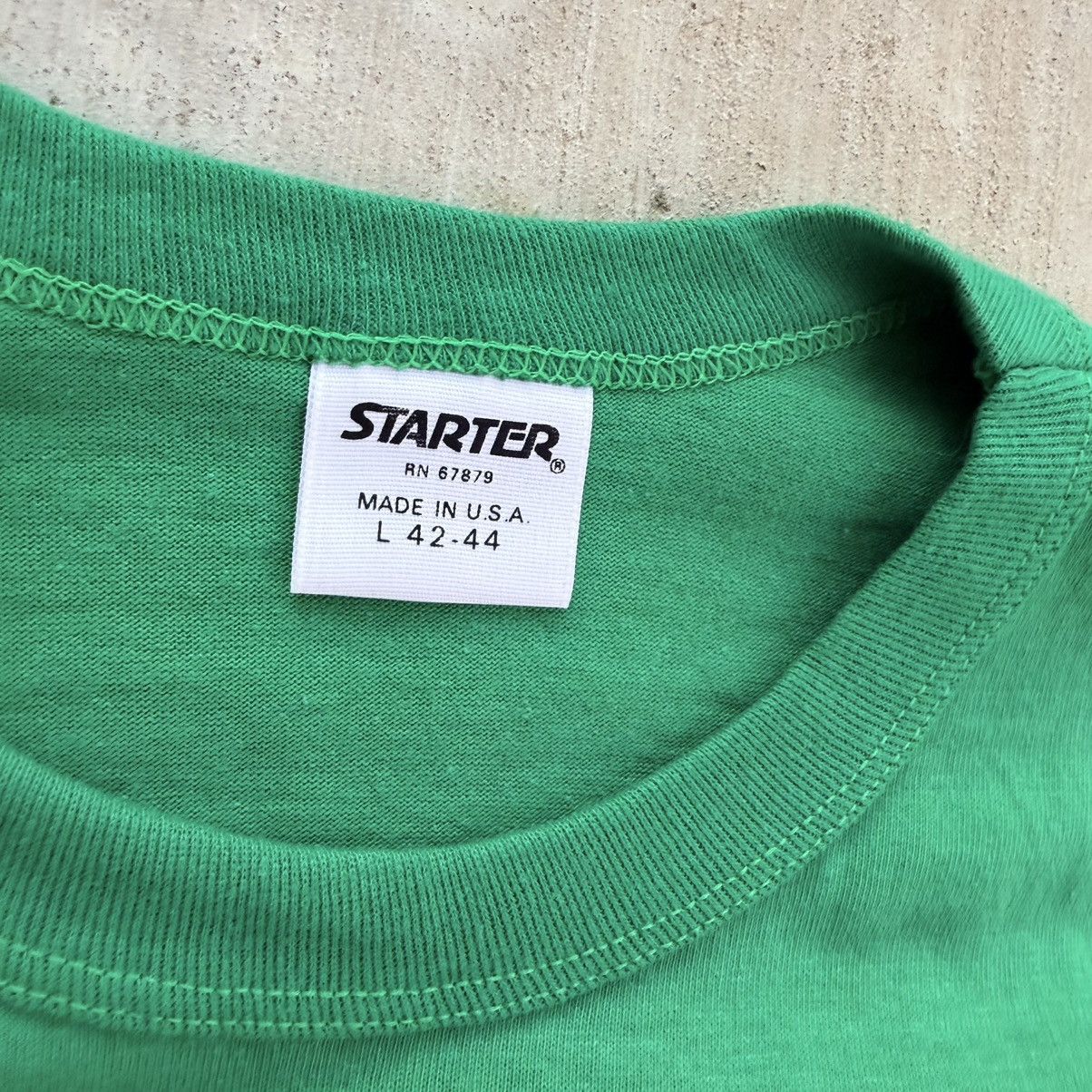 Starter Vintage Boston Celtics T Shirt Starter 80s Single Stitch Size US M / EU 48-50 / 2 - 3 Thumbnail