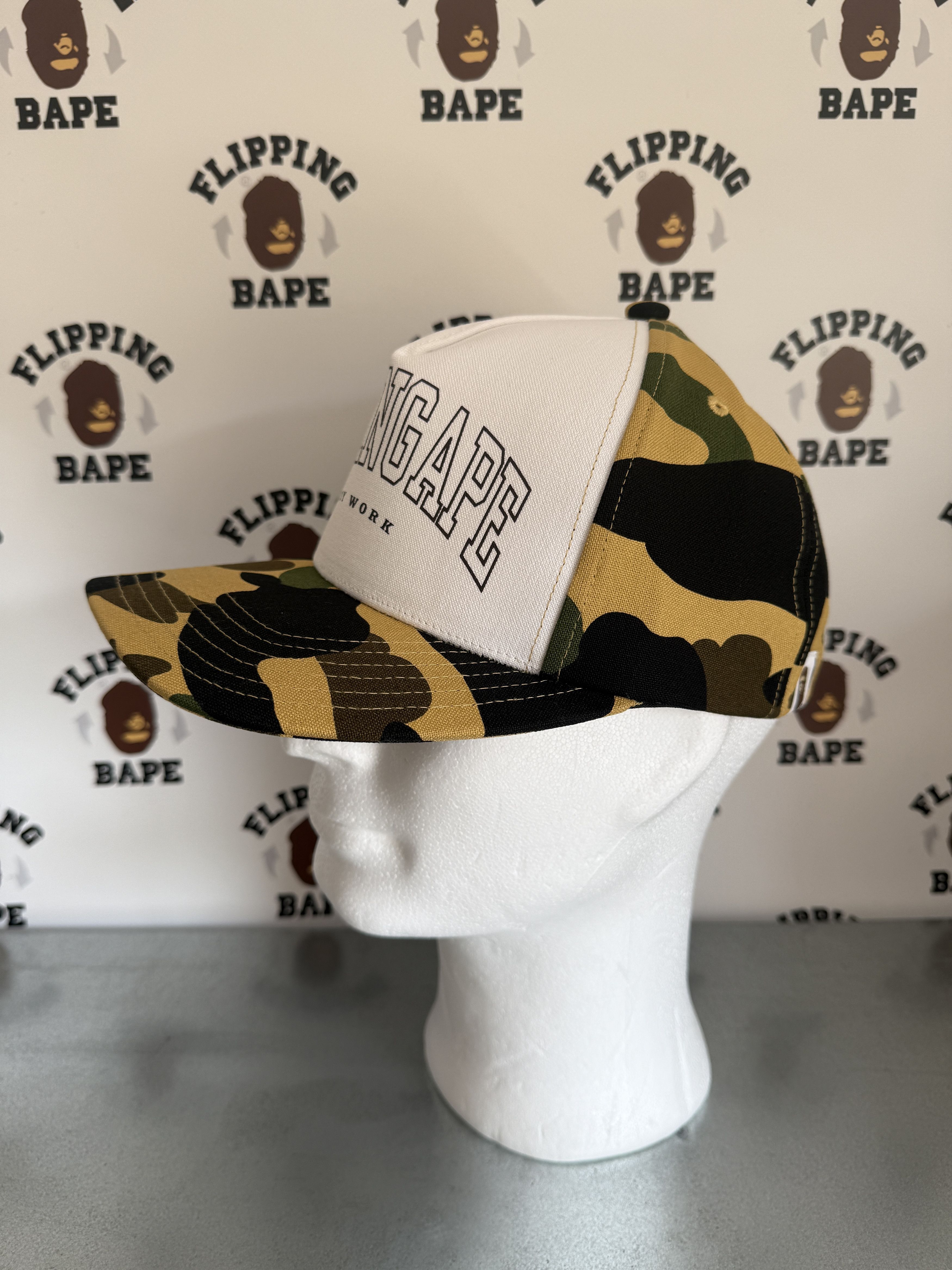 Bape BAPE 1ST CAMO CAP Size ONE SIZE - 4 Thumbnail
