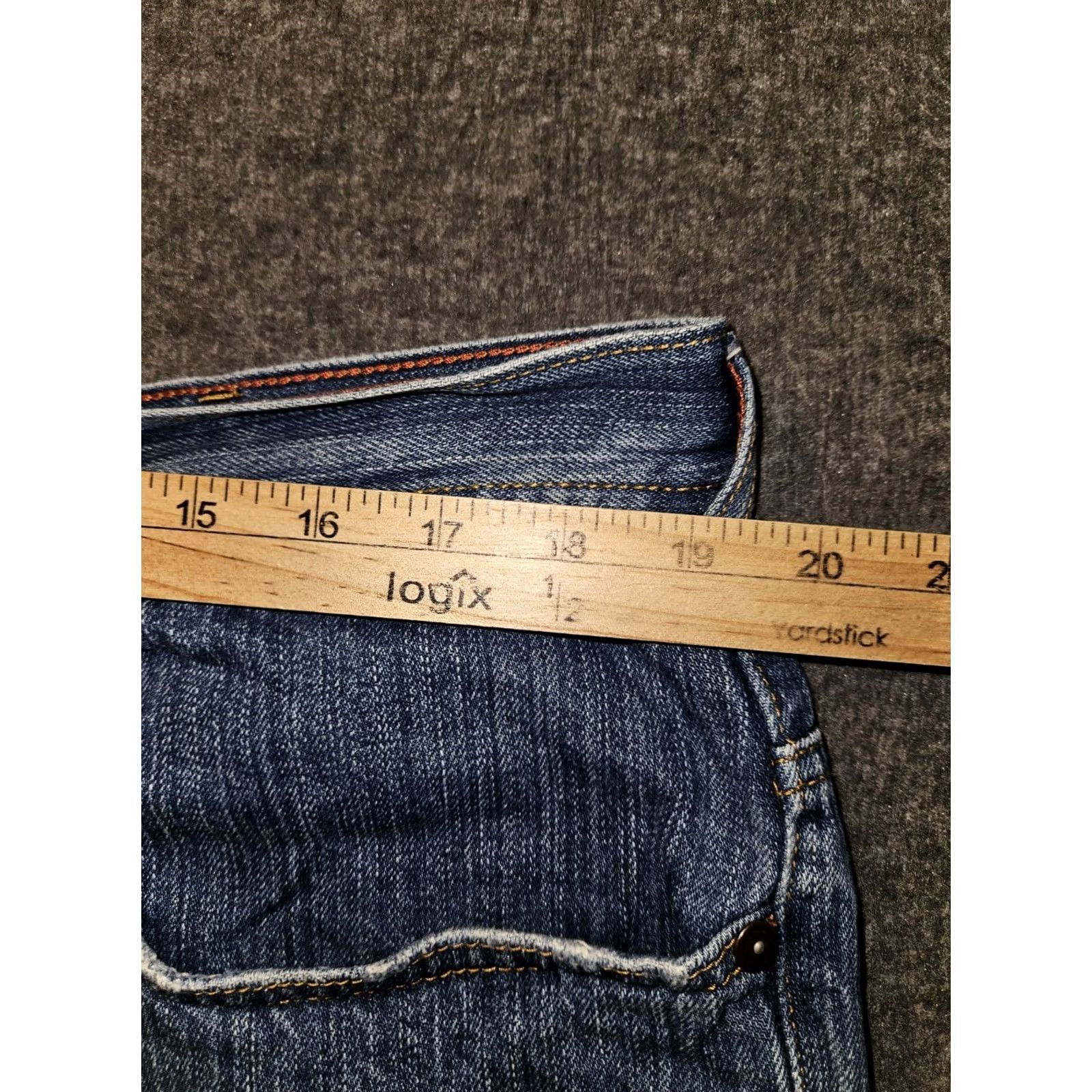 Sean John VINTAGE Sean John Jean Shorts Men 38 Blue Embroidered Baggy Hip Hop Shirt? Size US 38 / EU 54 - 3 Thumbnail